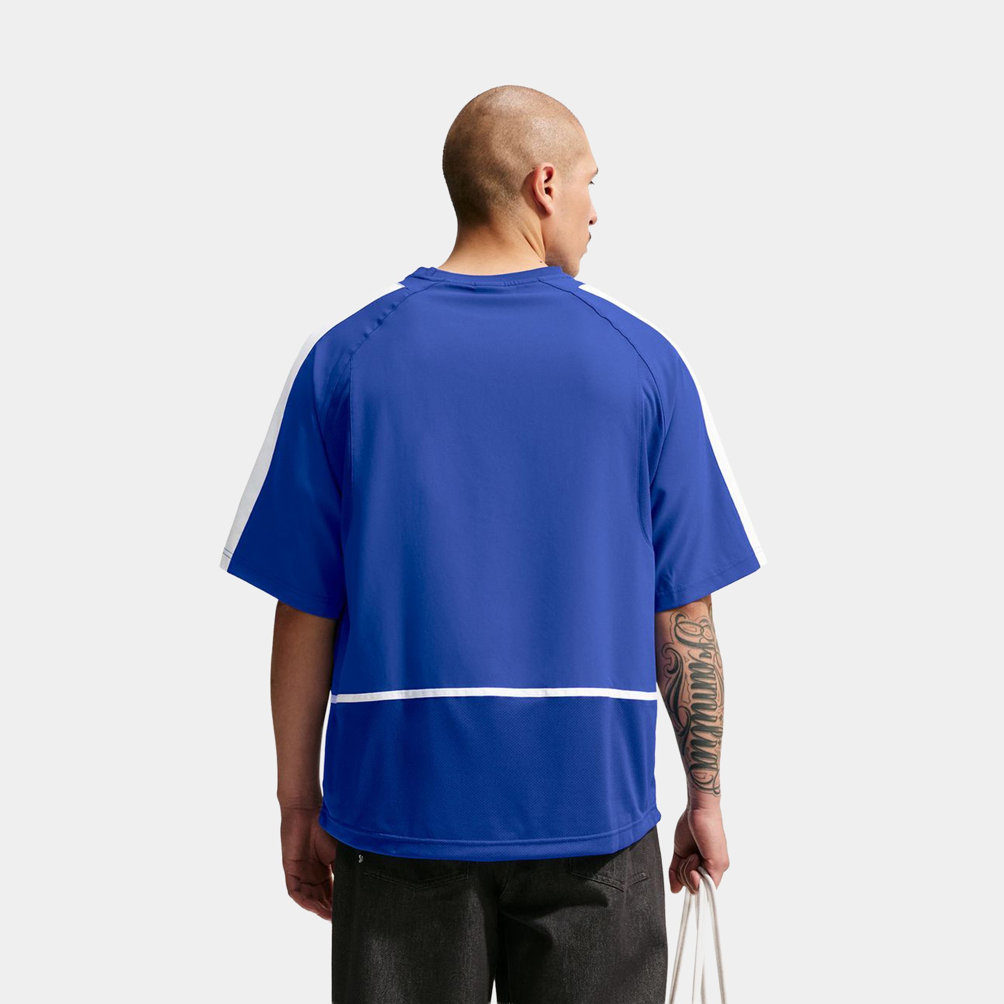 Nike Your Message Here Soccer Mens Jersey Old Royal White Safety