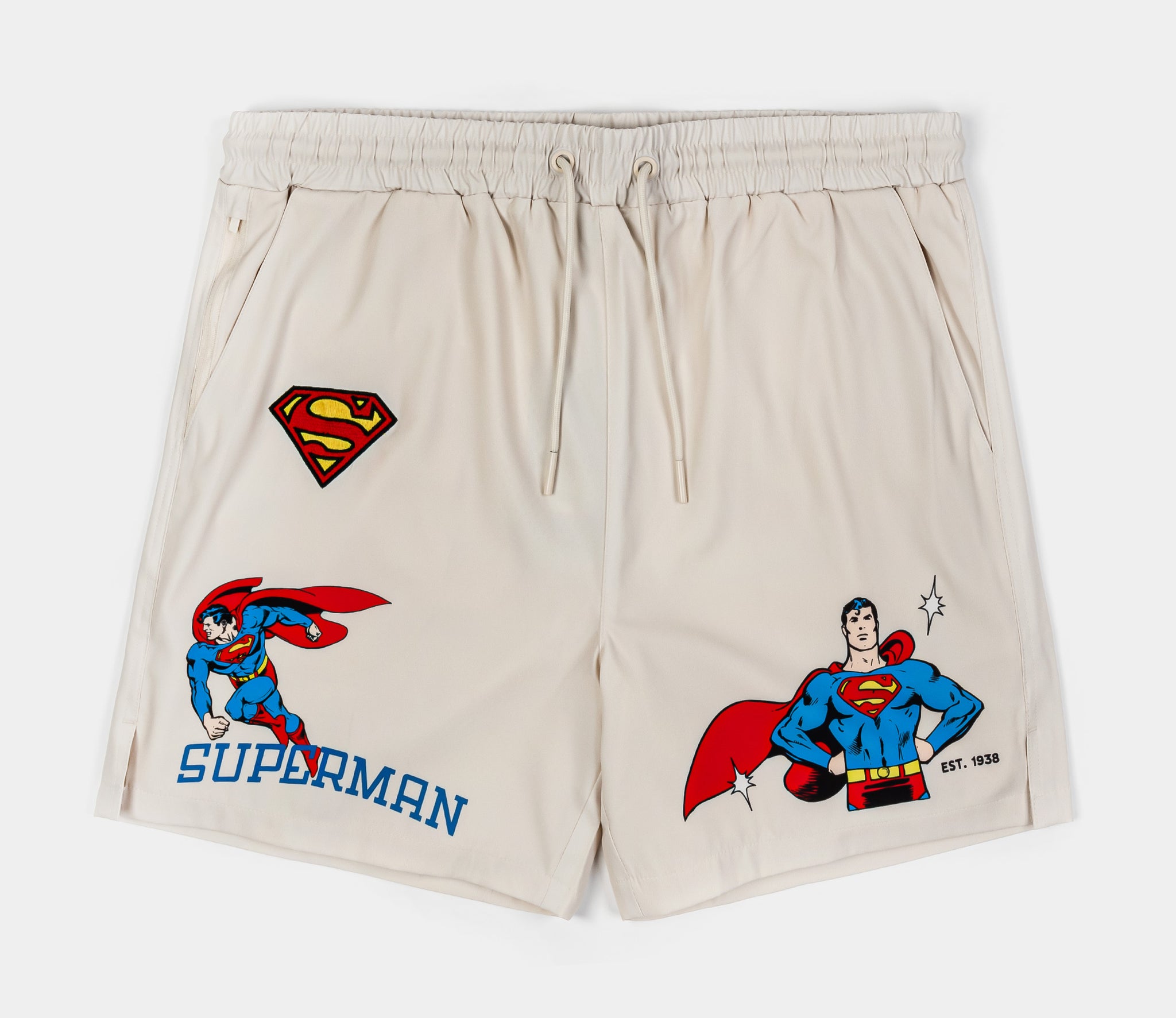 Shoe Palace Superman x Shoe Palace Chrome Hybrid Mens Shorts