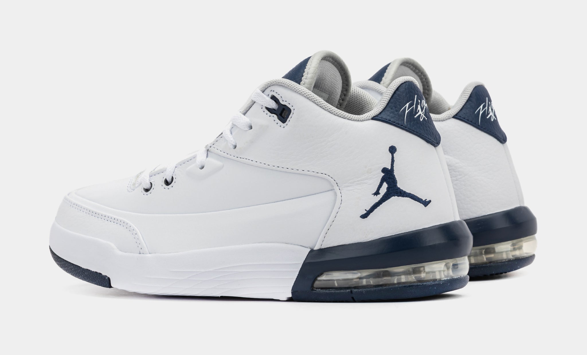 White Jordan Flight With Strap Jordan Flight Origin (GS), 7Y