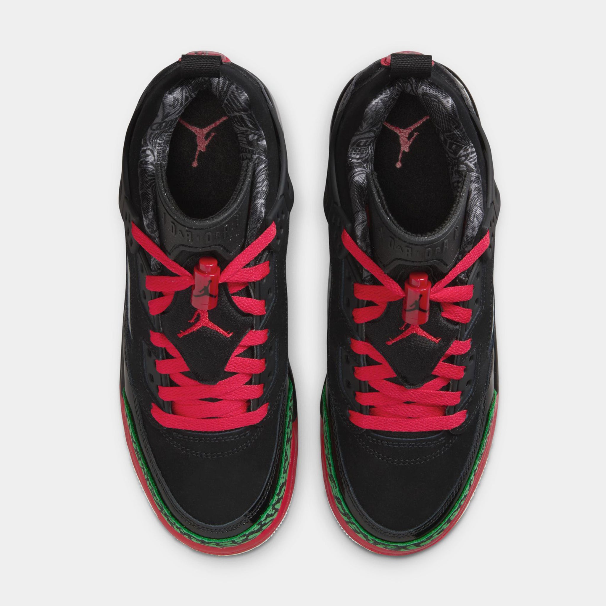 Jordan Spizike Low Grade School Lifestyle Shoes Black  display picture 3