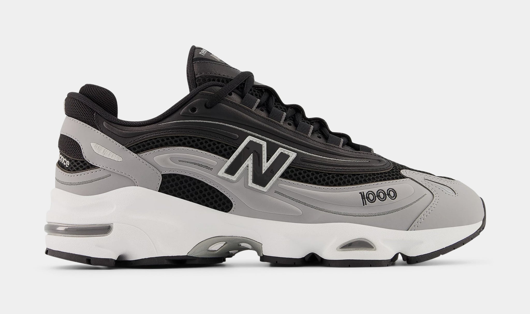 New Balance 1000 Mens Running Shoes Black Grey M1000A – Shoe Palace