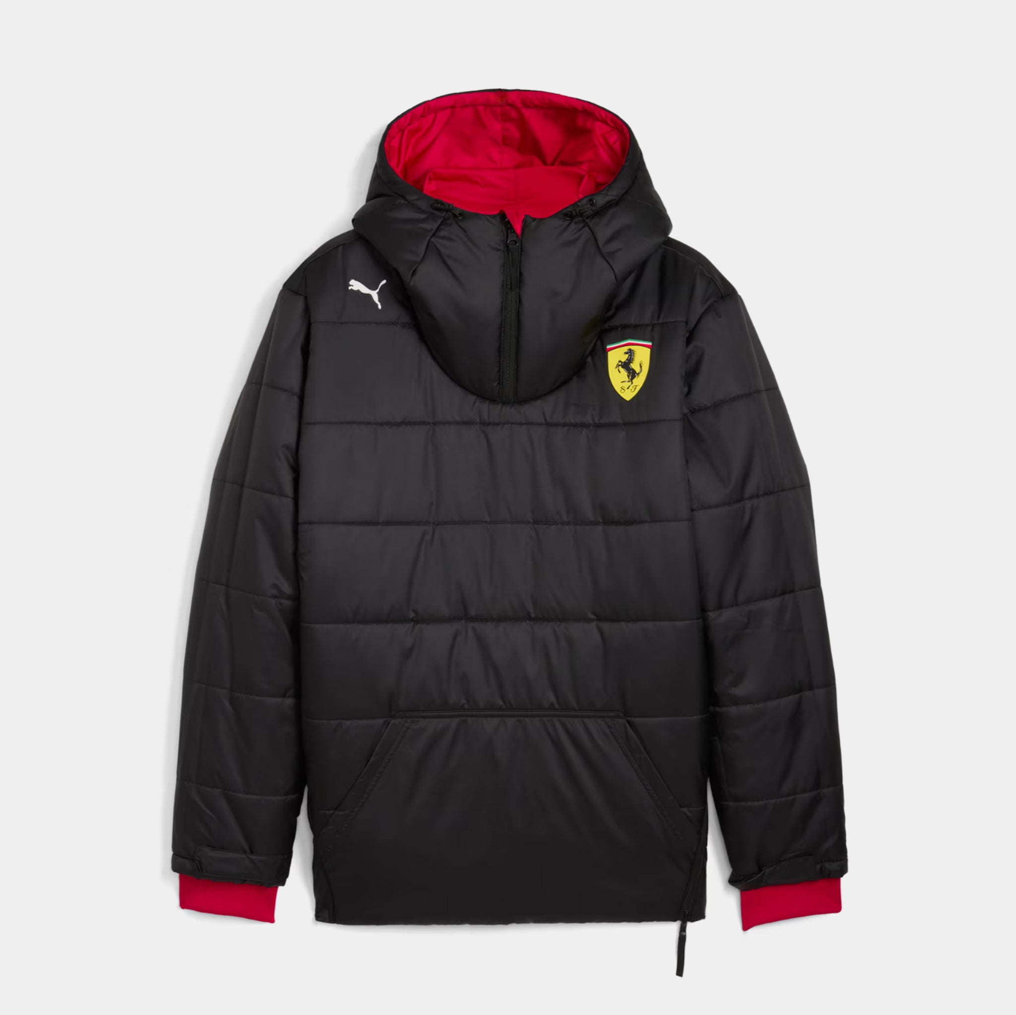 PUMA Scuderia Ferrari Team Motorsport Reversible Mens Jacket Dark
