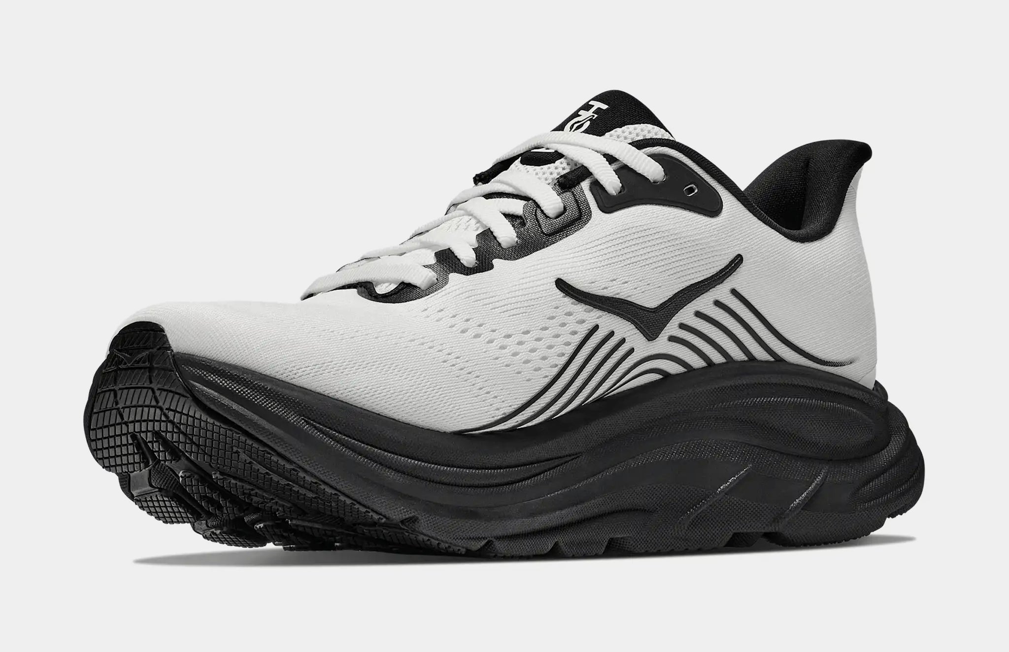 Hoka One One Clifton 11 Running Shoe Men Sz 10 White 1176572/FLCK Sample Hoka One One Clifton 10 Men main image 4