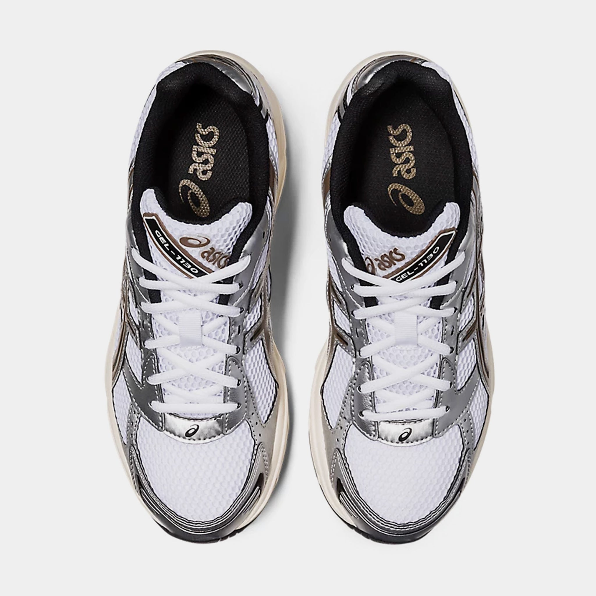 ASICS Gel 1130 Mens Running Shoes White Clay Canyon Free Shipping