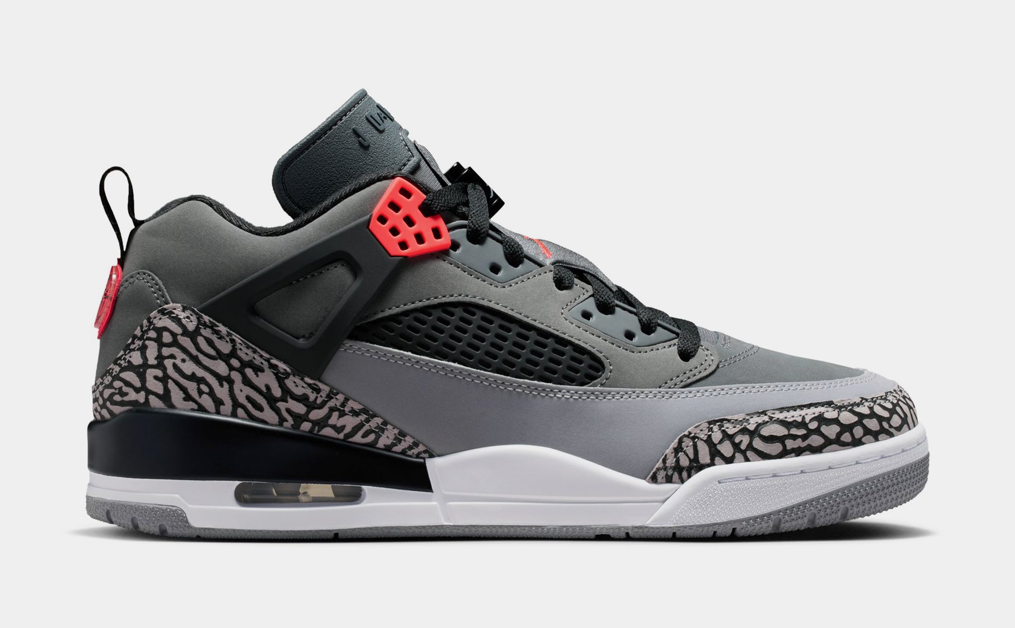 Jordan Spizike Low Infrared Mens Basketball Shoes Dark Grey 
