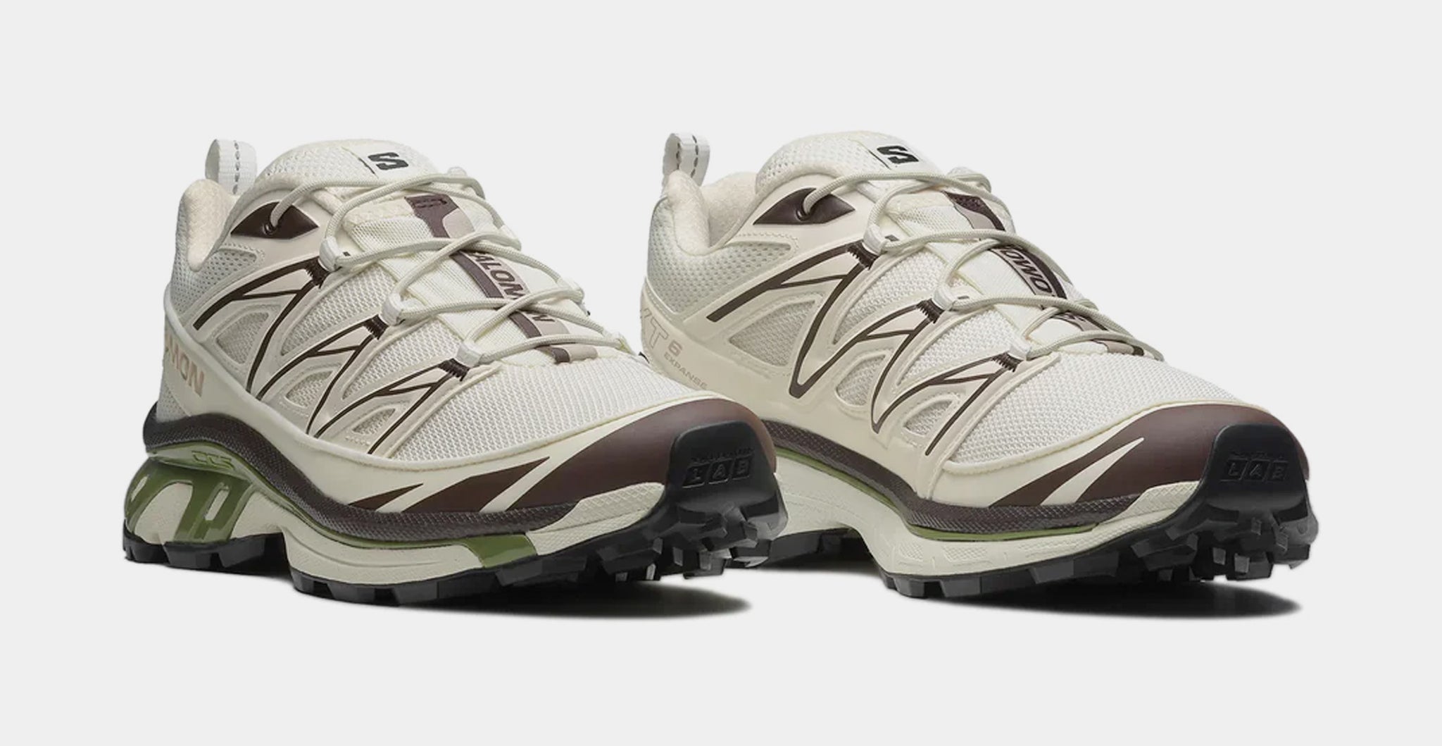 Salomon XT Expanse Mens Running Shoes Vanilla Ice Black Coffee