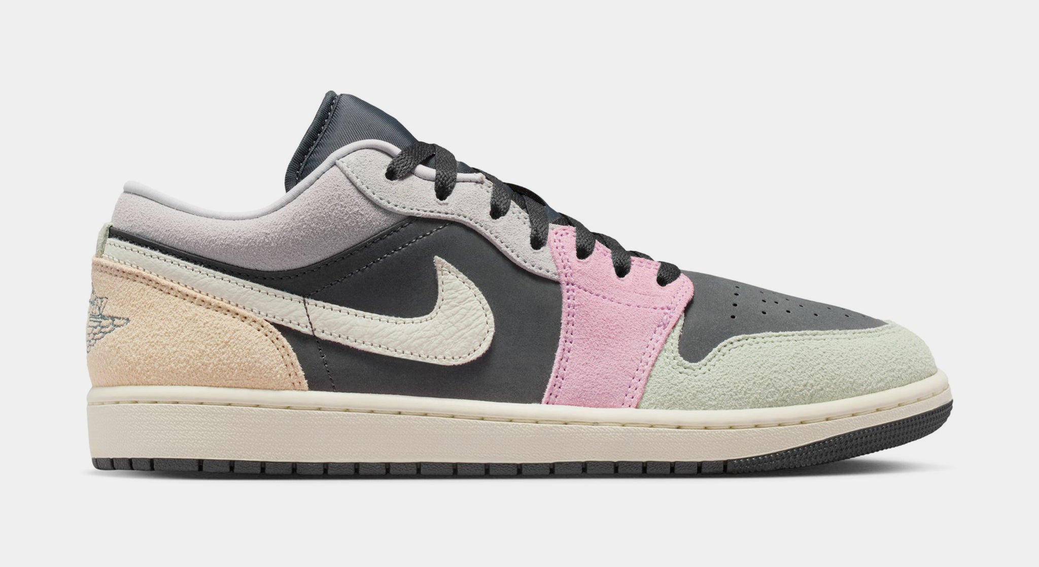 Jordan Air Jordan 1 Low SE Mens Lifestyle Shoes Anthracite Sail