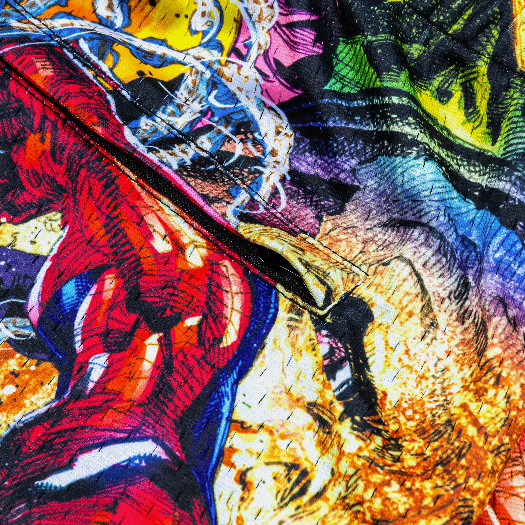 Shoe Palace Marvel By Shoe Palace Symbiote Mesh Mens Shorts Black