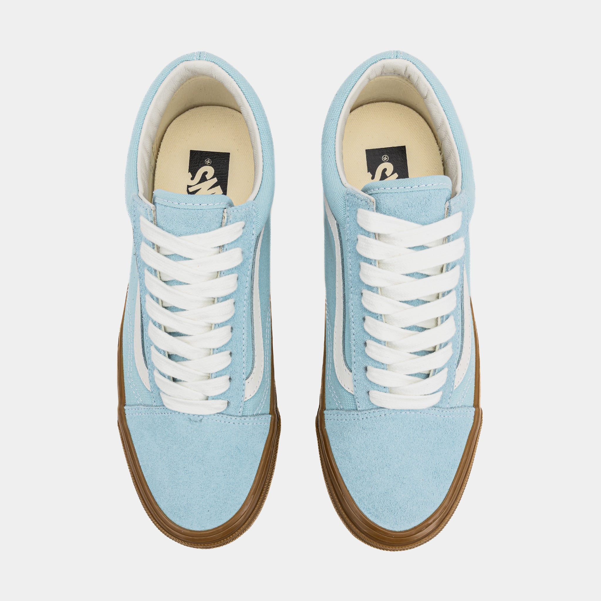Vans LX Old Skool Mens lifestyle Shoes Blue White Gum D56CAU