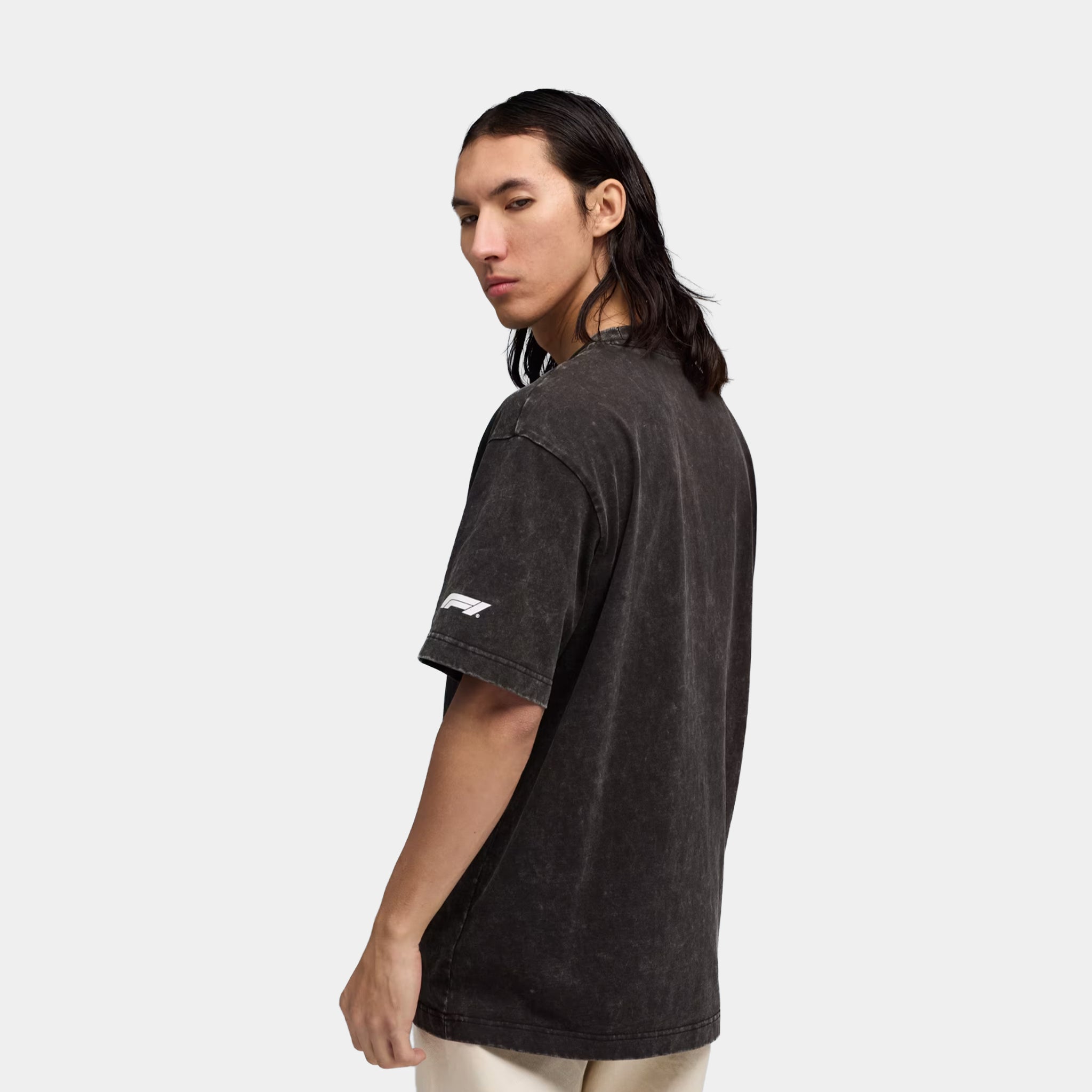 PUMA F1 Miami Graphic Mens Short Sleeve Shirt PUMA Black 636466 01