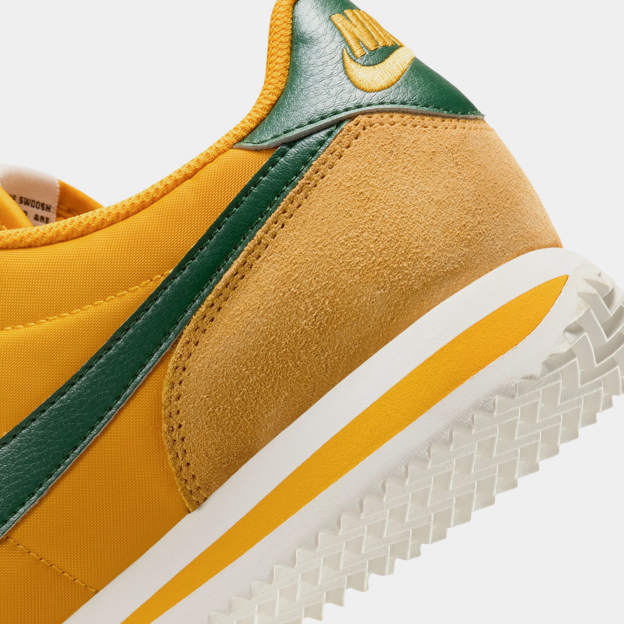 Nike Cortez Textile Vivid Sulphur Womens Lifestyle Shoes Yellow