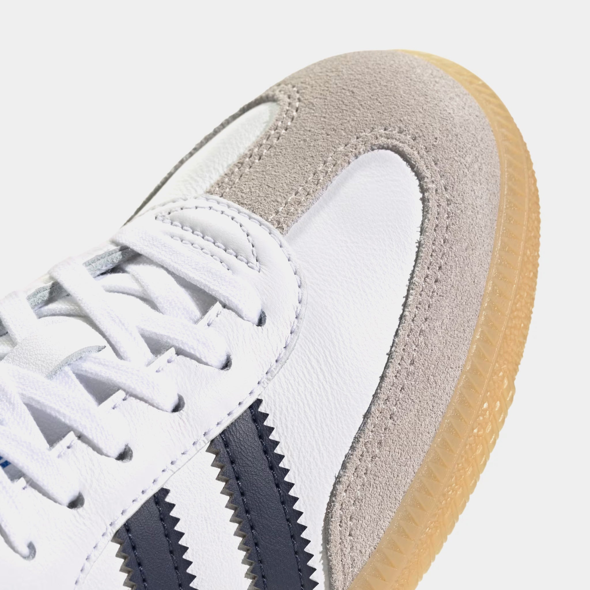 adidas Samba OG Grade School Lifestyle Shoes Cloud White