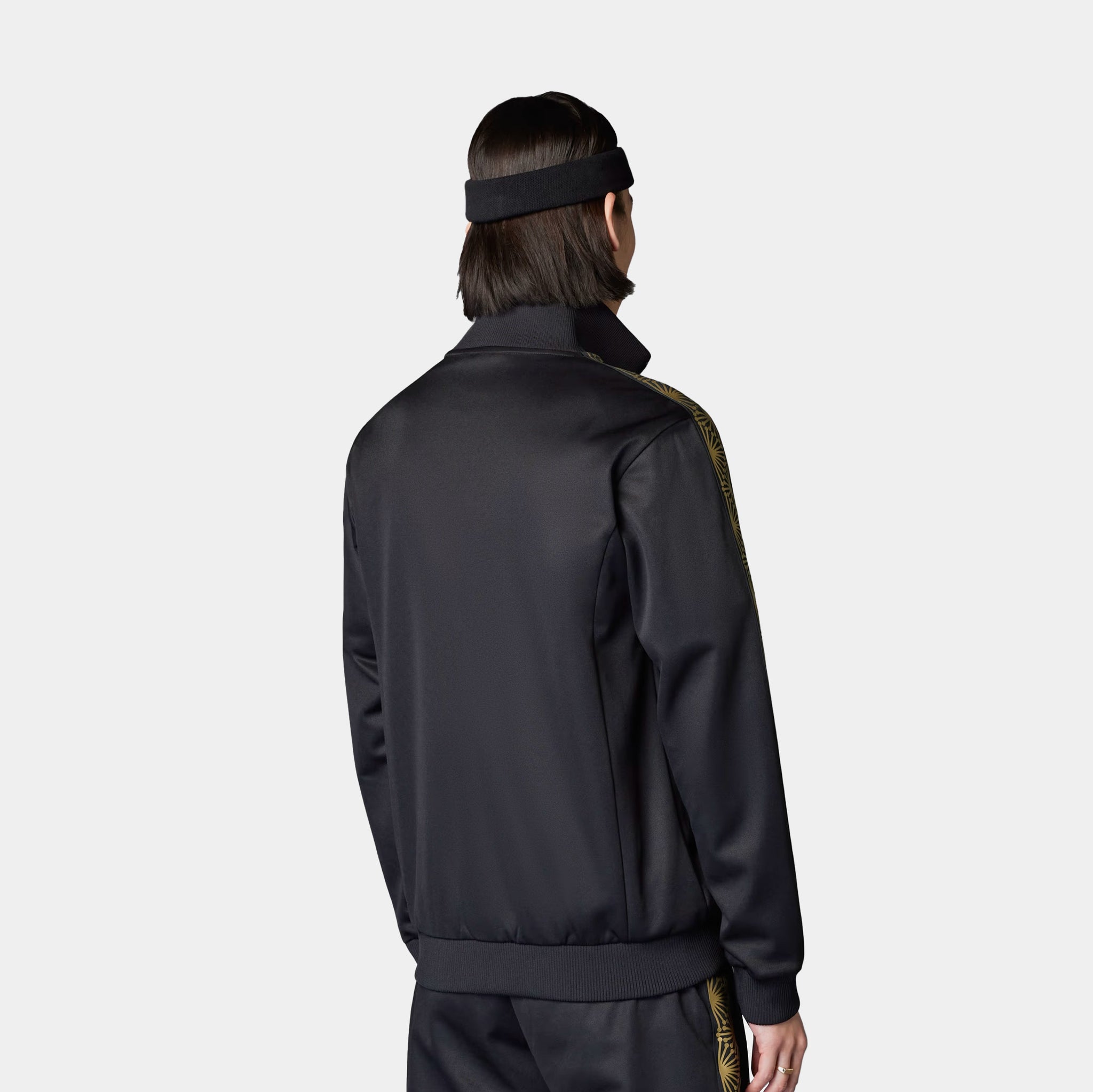 adidas Mexico National Knit Track Mens Jacket Black Gold JE5335