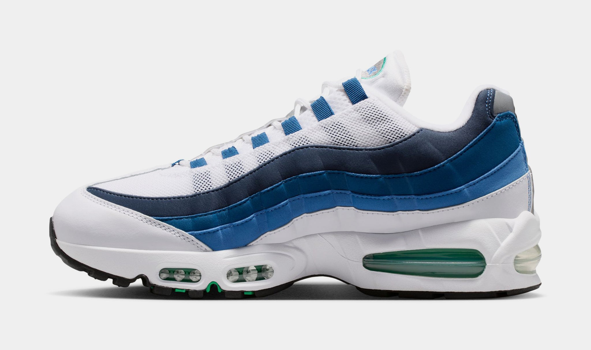 Nike Air Max 95 Big Bubble Slate Mens Running Shoes White Emerald