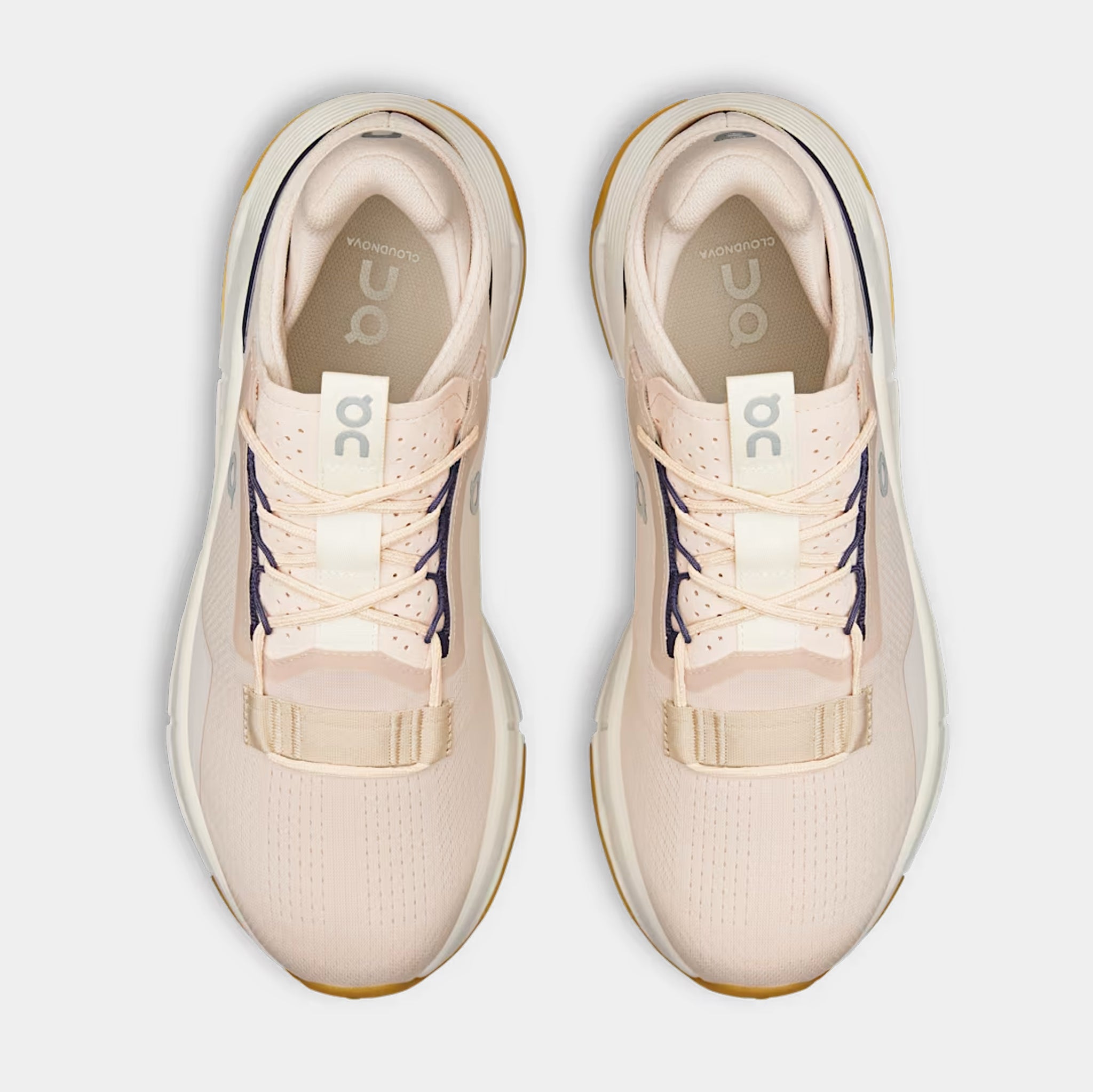 On Shoe Palace Exclusive Cloudnova 2 Womens Running Shoes Shell Flint ...