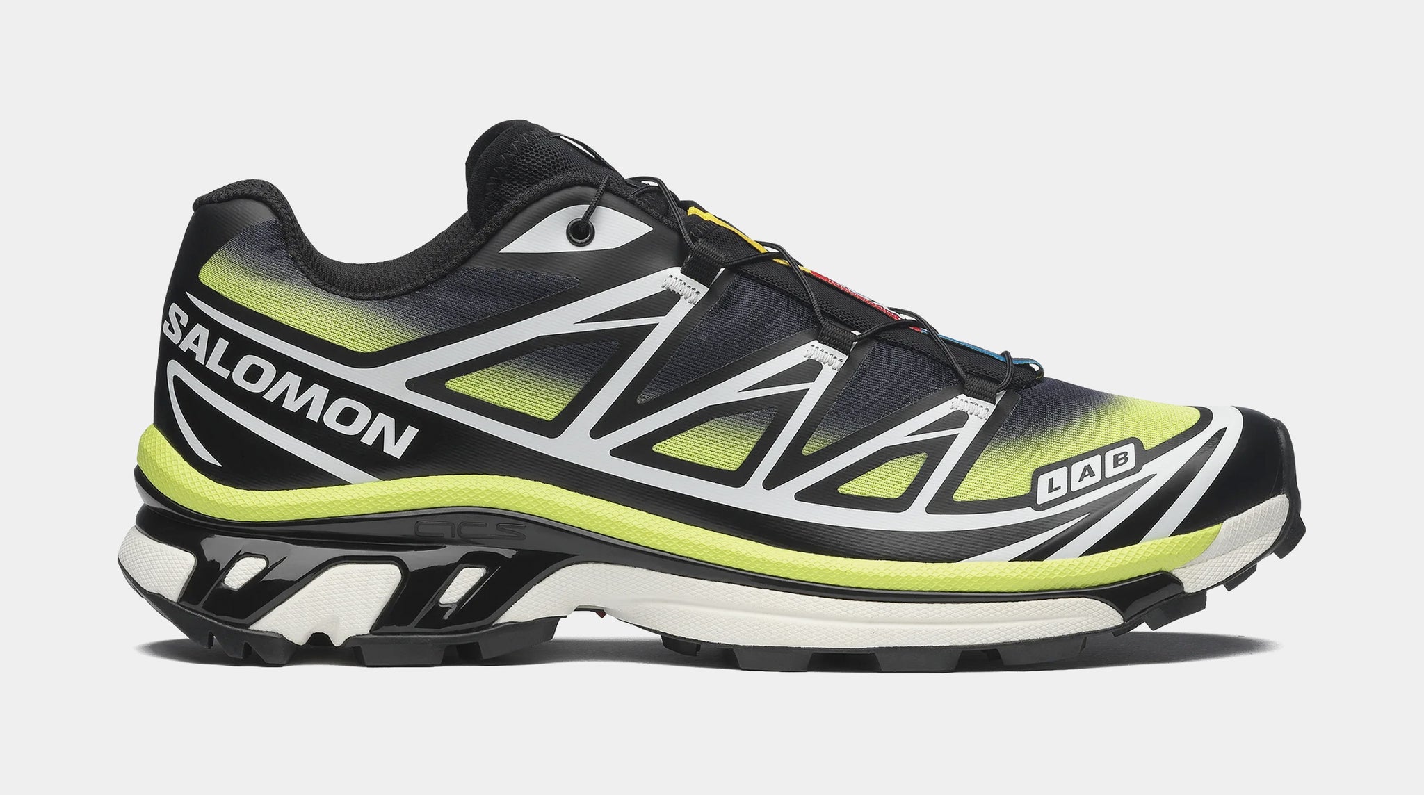 Salomon XT-6 Skyline Mens Running Shoes Black Maritime Blue