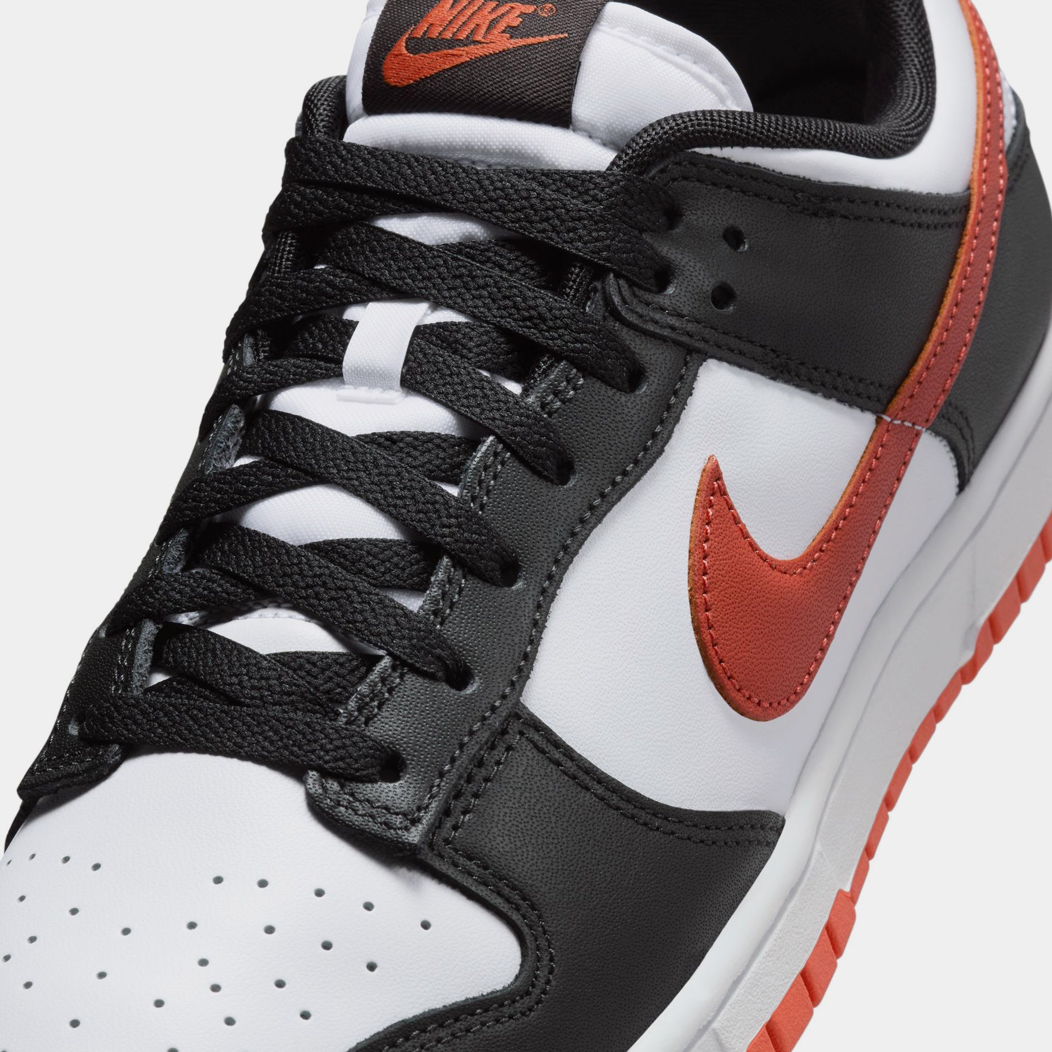 Nike Dunk Low Mens Lifestyle Shoes Dragon Red Black White DV0833