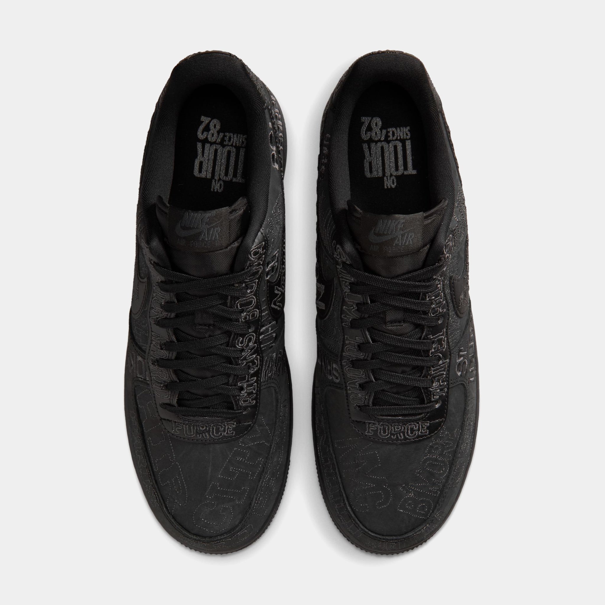 Nike Air Force 1 '07 LV8 Mens Lifestyle Shoes Black Black