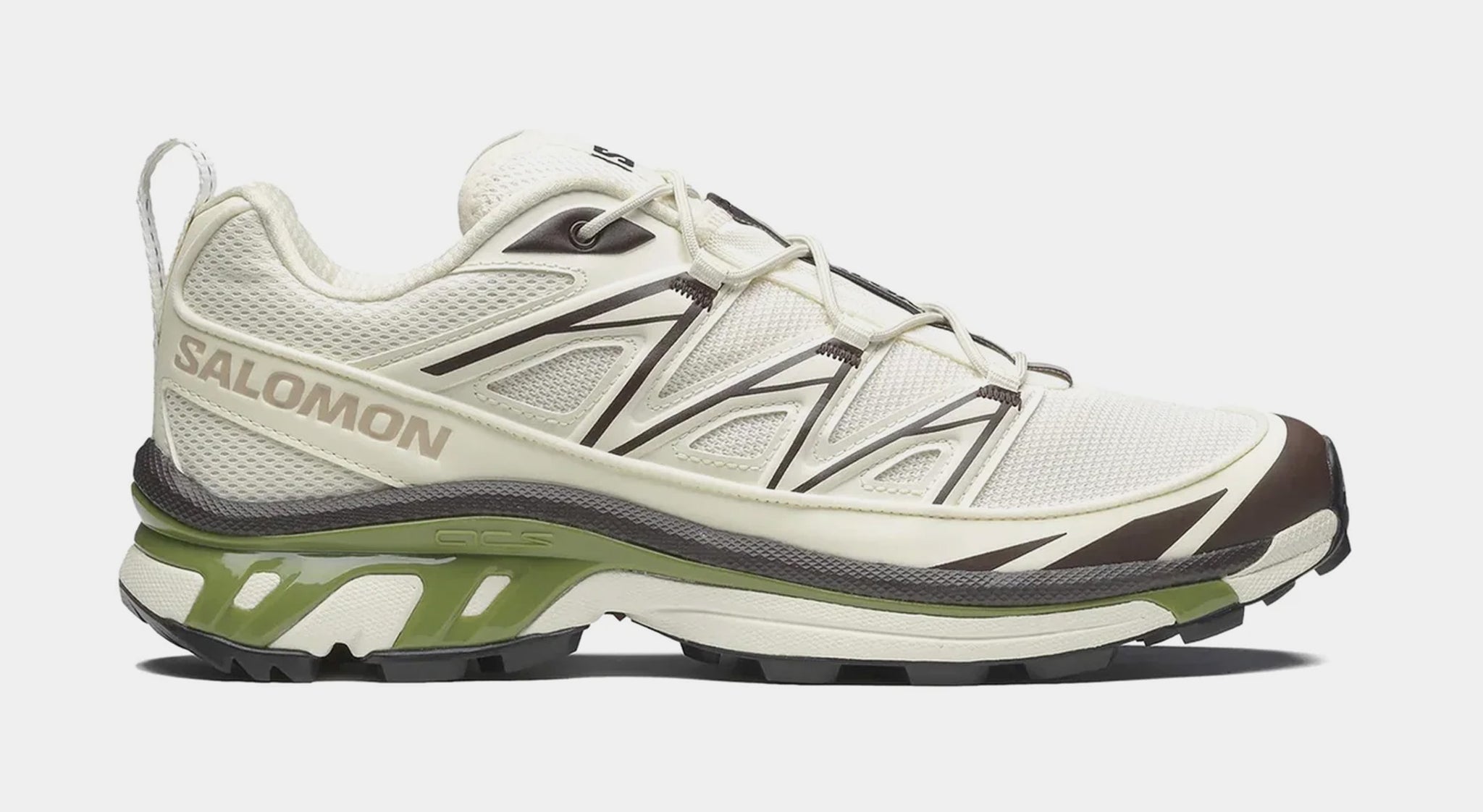 Salomon XT 6 Expanse Mens Running Shoes Vanilla Ice Black Coffee