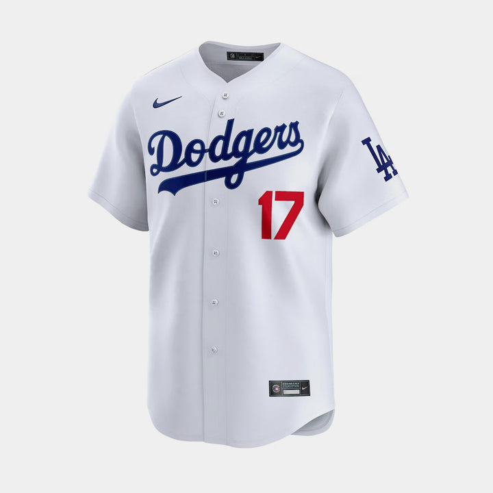 Nike Los Angeles Dodgers Shohei Ohtani #17 Home Mens Jersey
