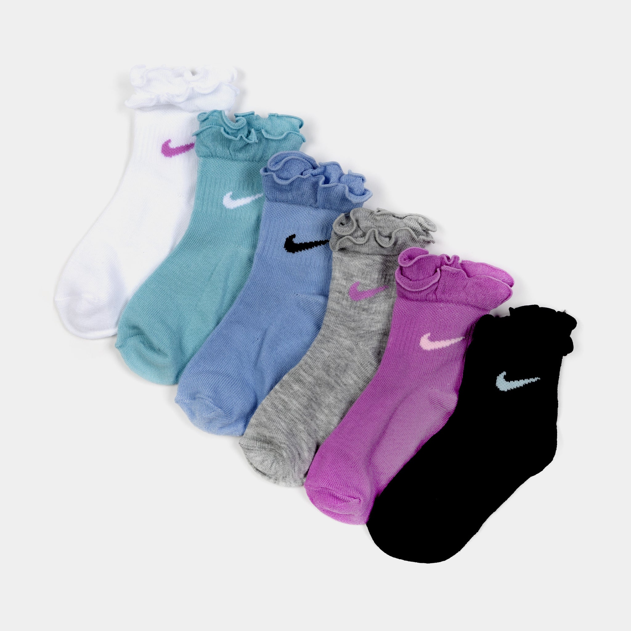 frilly nike socks