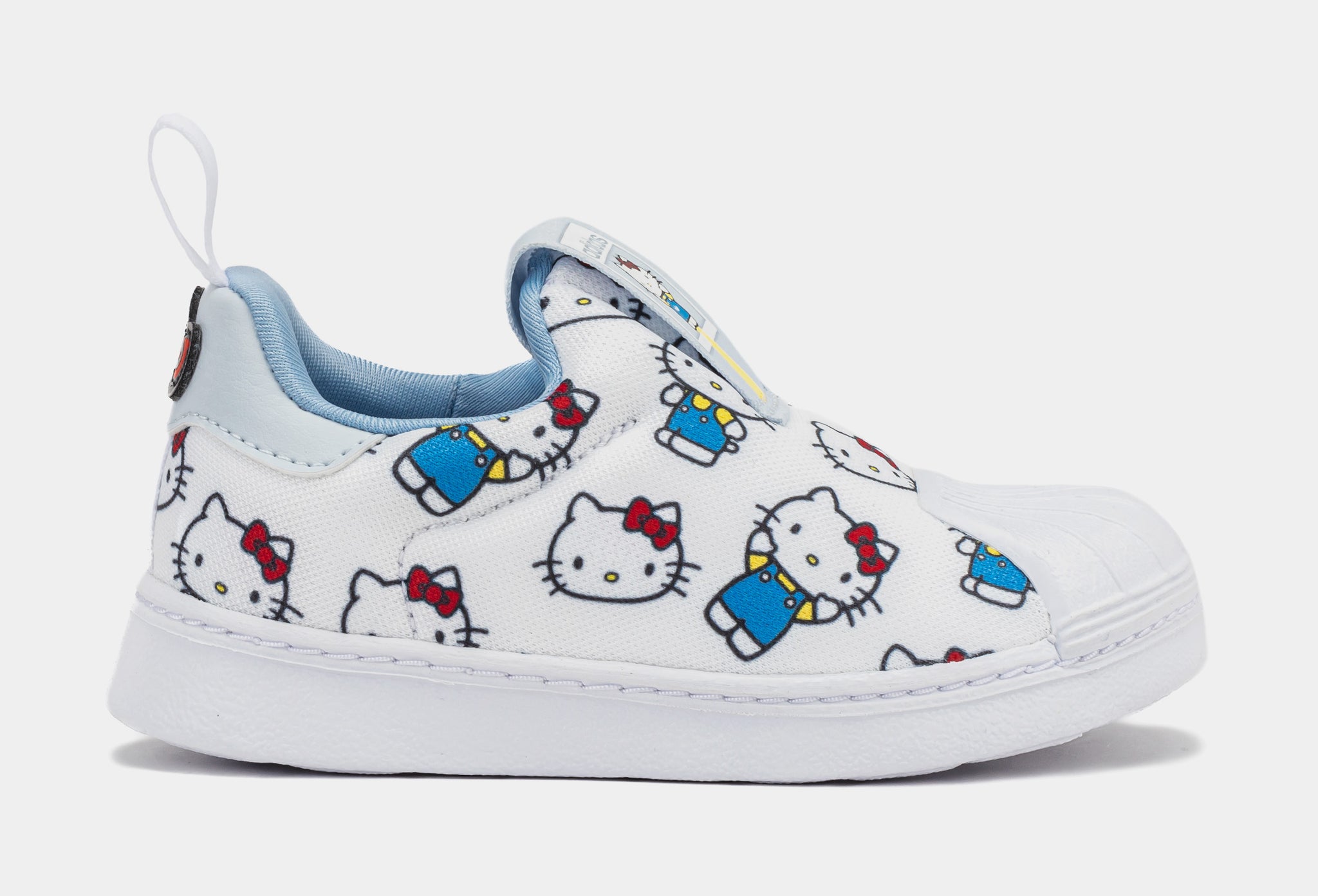 adidas Originals Girls Superstar 360 x Hello Kitty - Shoes White/Blue/Halo Blue Size 07.0 adidas Originals Girls Superstar 360 x Hello Kitty - Shoes White/Blue/Halo Blue Size 07.0