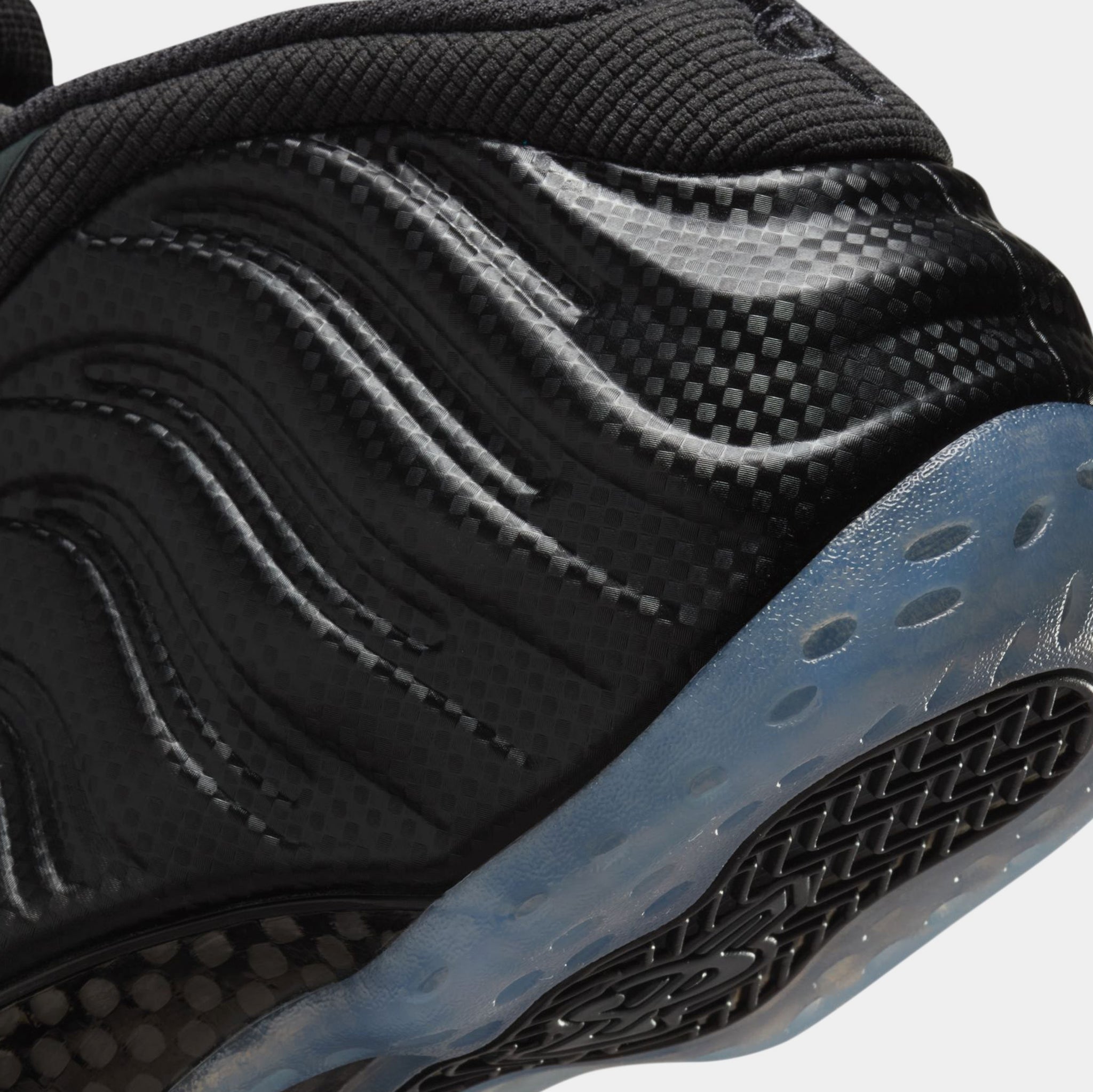 foamposite grey and black