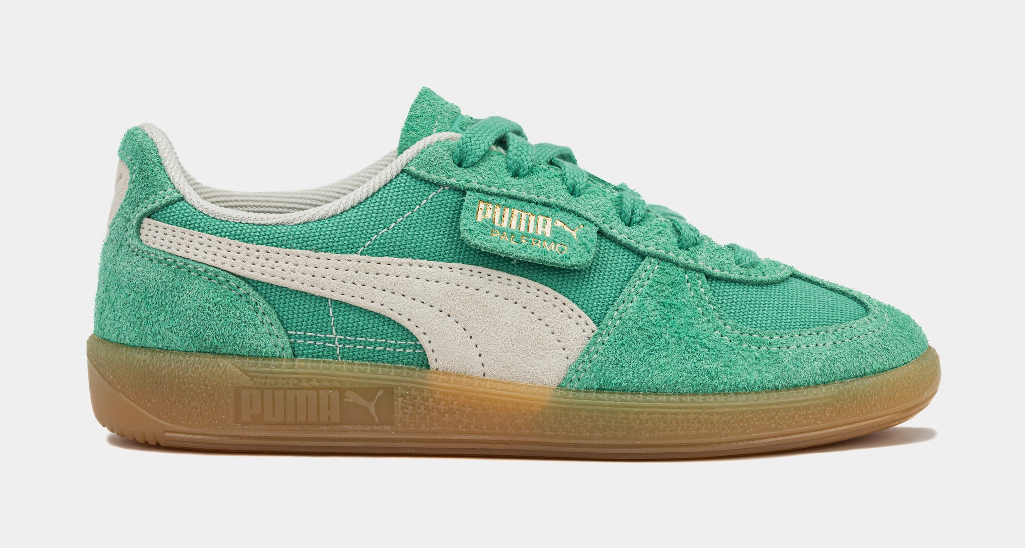 PUMA Palermo Womens Lifestyle Shoes Green Beige 400783 05 – Shoe