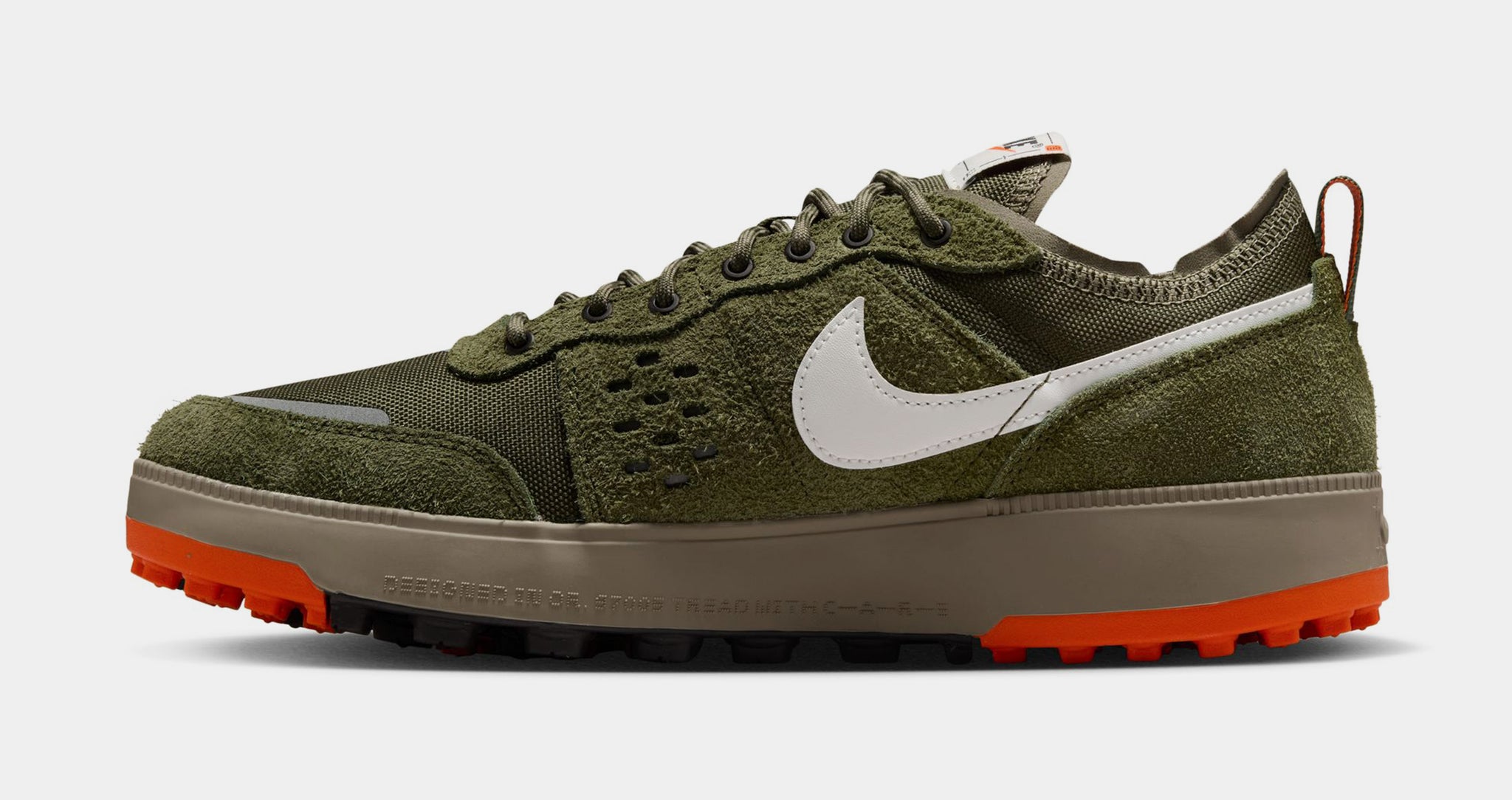 Nike C1TY Premium Cordura Mens Running Shoes Rough Green Summit