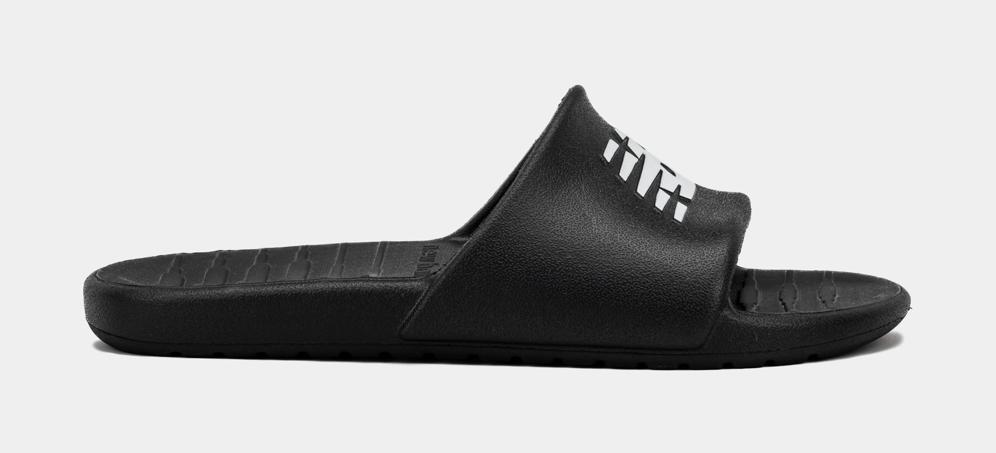 Champion 100 Slides Mens Sandals Black White SUF100A1 – Shoe 