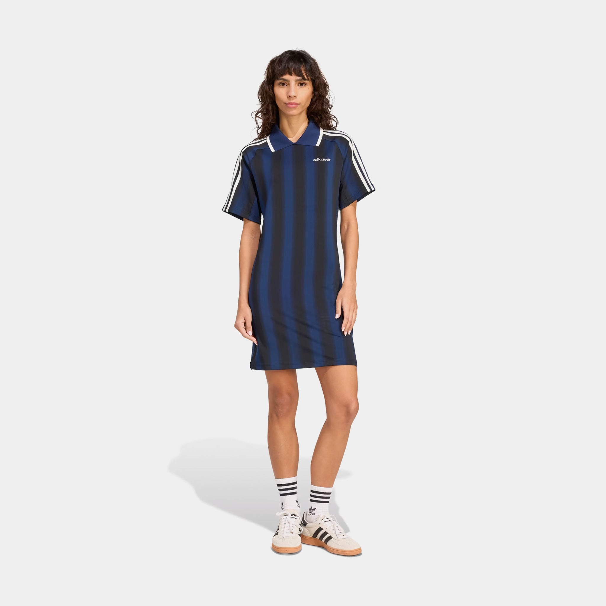 adidas Women's Footie Dress - Blue adidas Women's Footie Dress - Blue