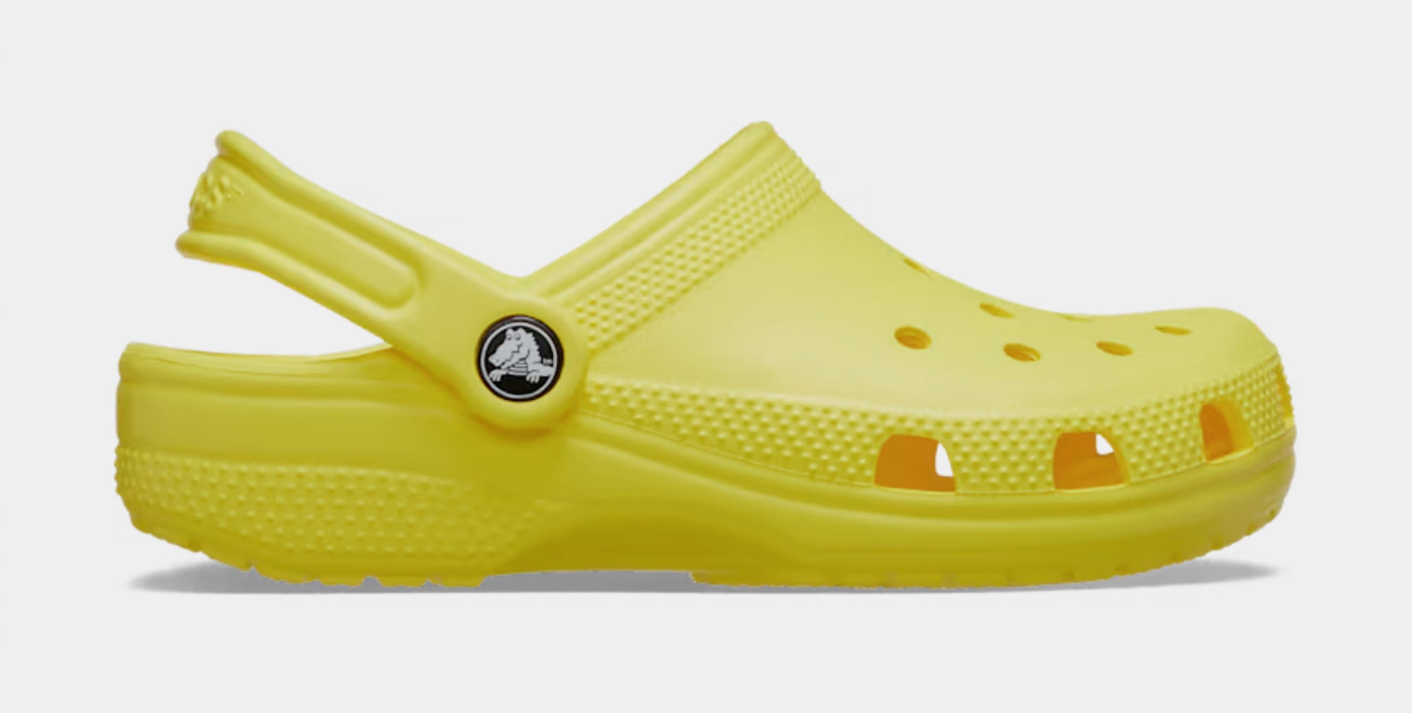 CROCS Kids\' Yellow Classic Sandal-Clogs Crocs Classic I AM Rubber Ducky Clog T Sunflower Toddler  main image 2