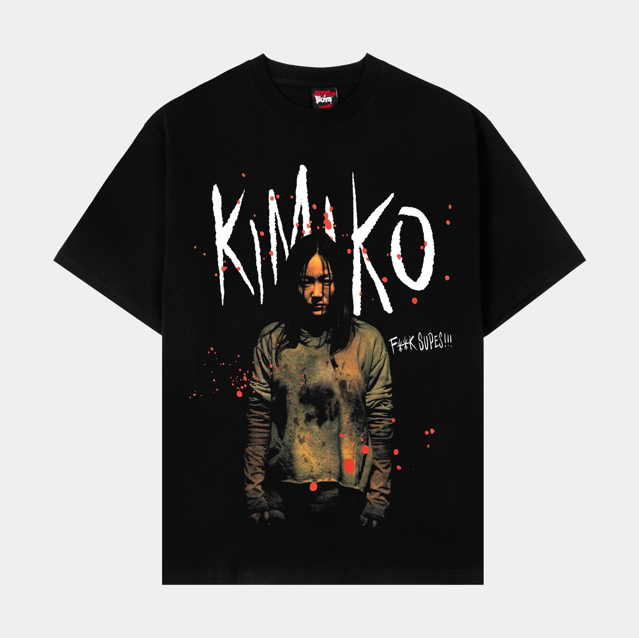 Shoe Palace SP x The Boys Kimiko Mens Short Sleeve Shirt Black