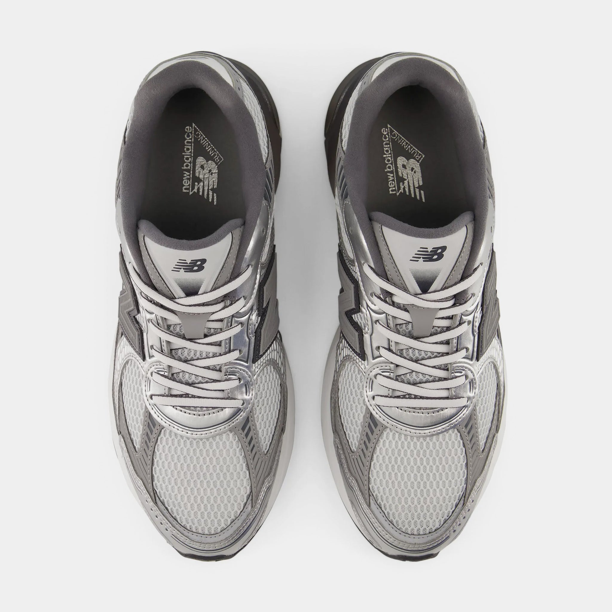 New Balance ABZORB 2010 Grey Days Mens Running Shoes Black Silver