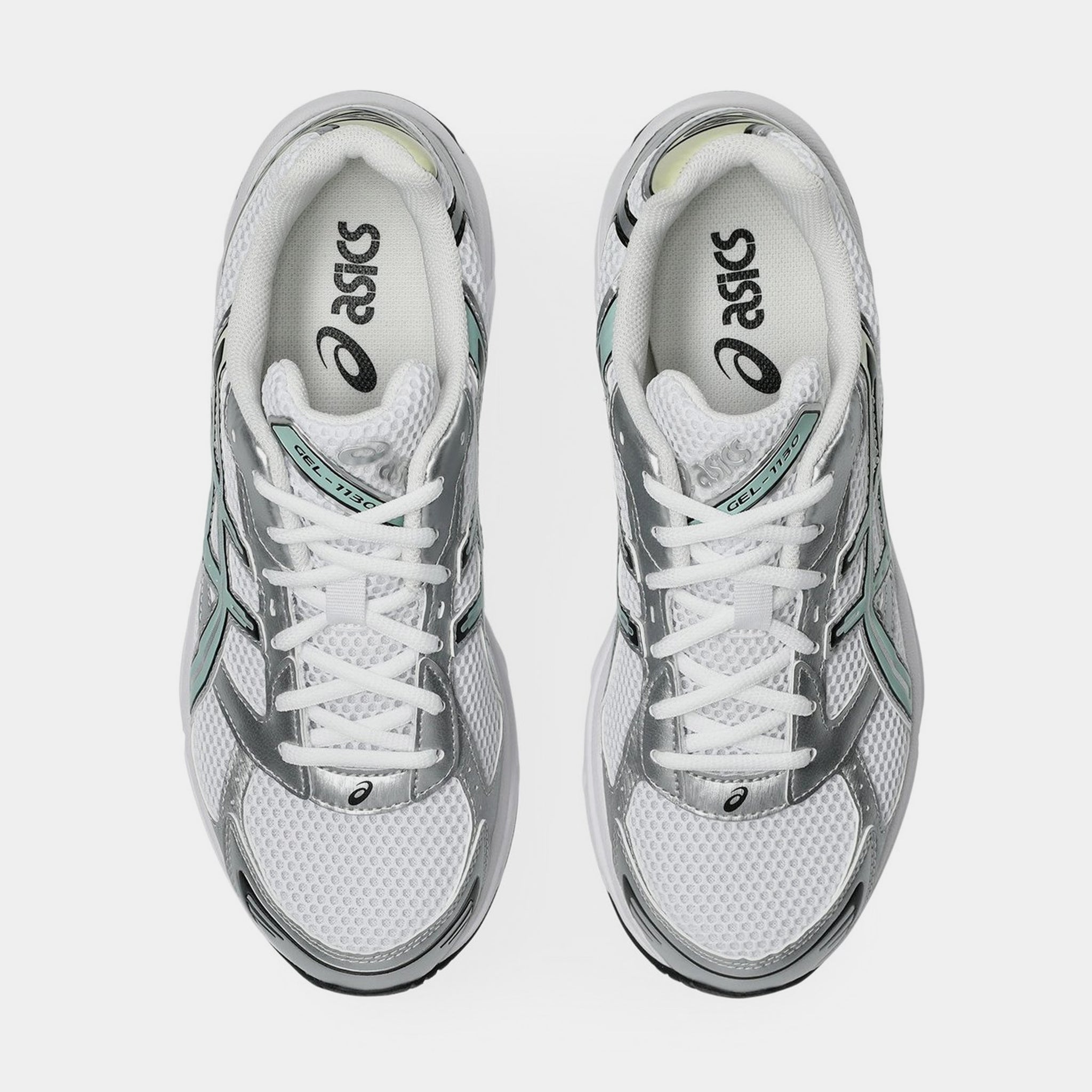 ASICS Gel 1130 Womens Running Shoes White Verdigris 1203A609-110