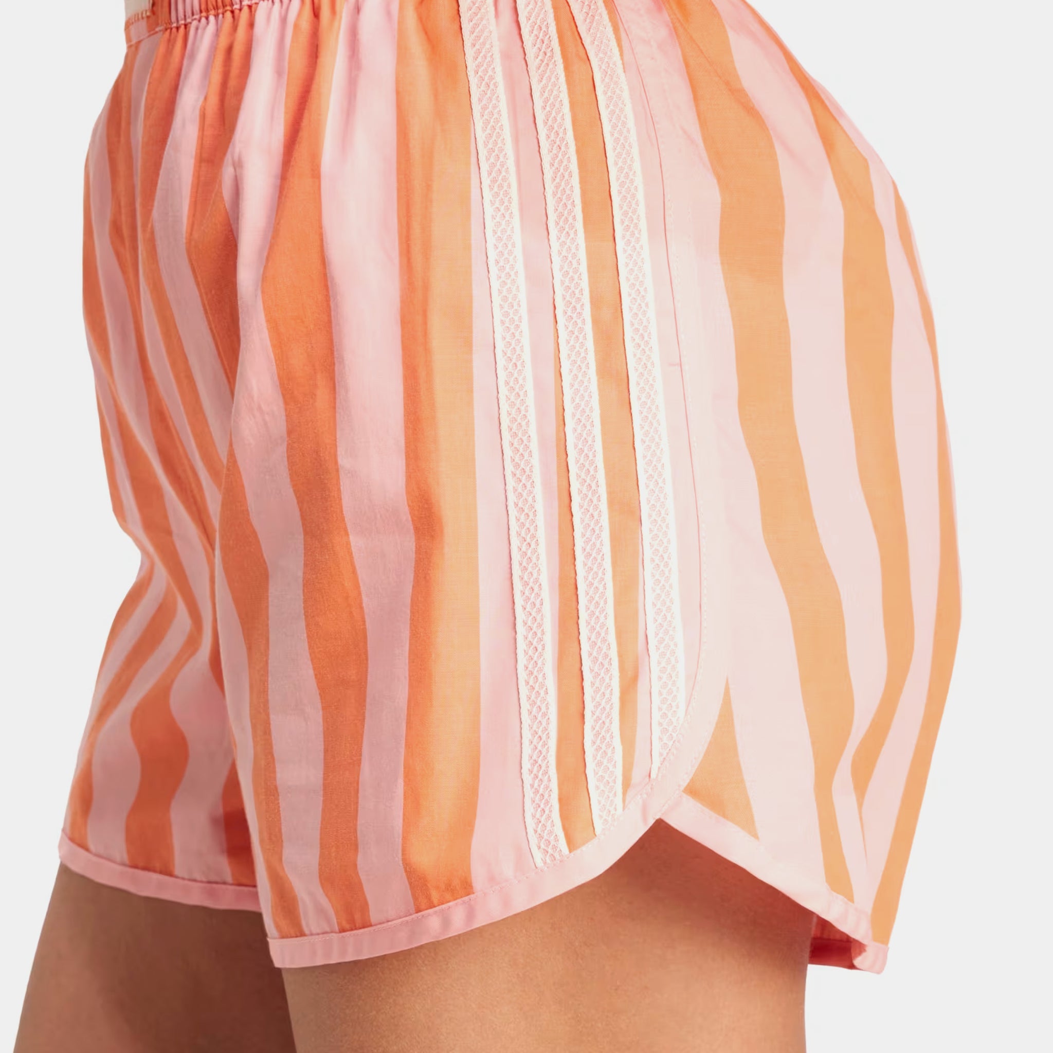 adidas Summer Glow Resort Womens Shorts Pink Orange KC0747 – Shoe