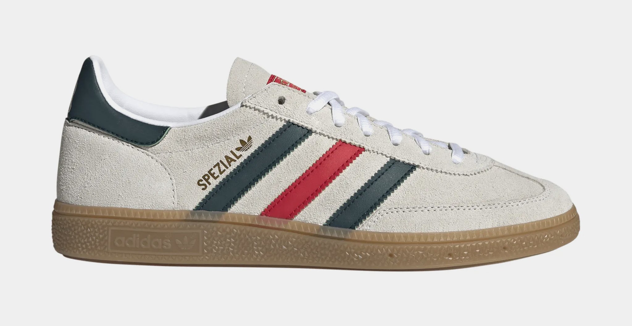 adidas Mexico Handball Spezial Mens Lifestyle Shoes Cloud White Aurora Ivy  B HP3674  Shoe Palace