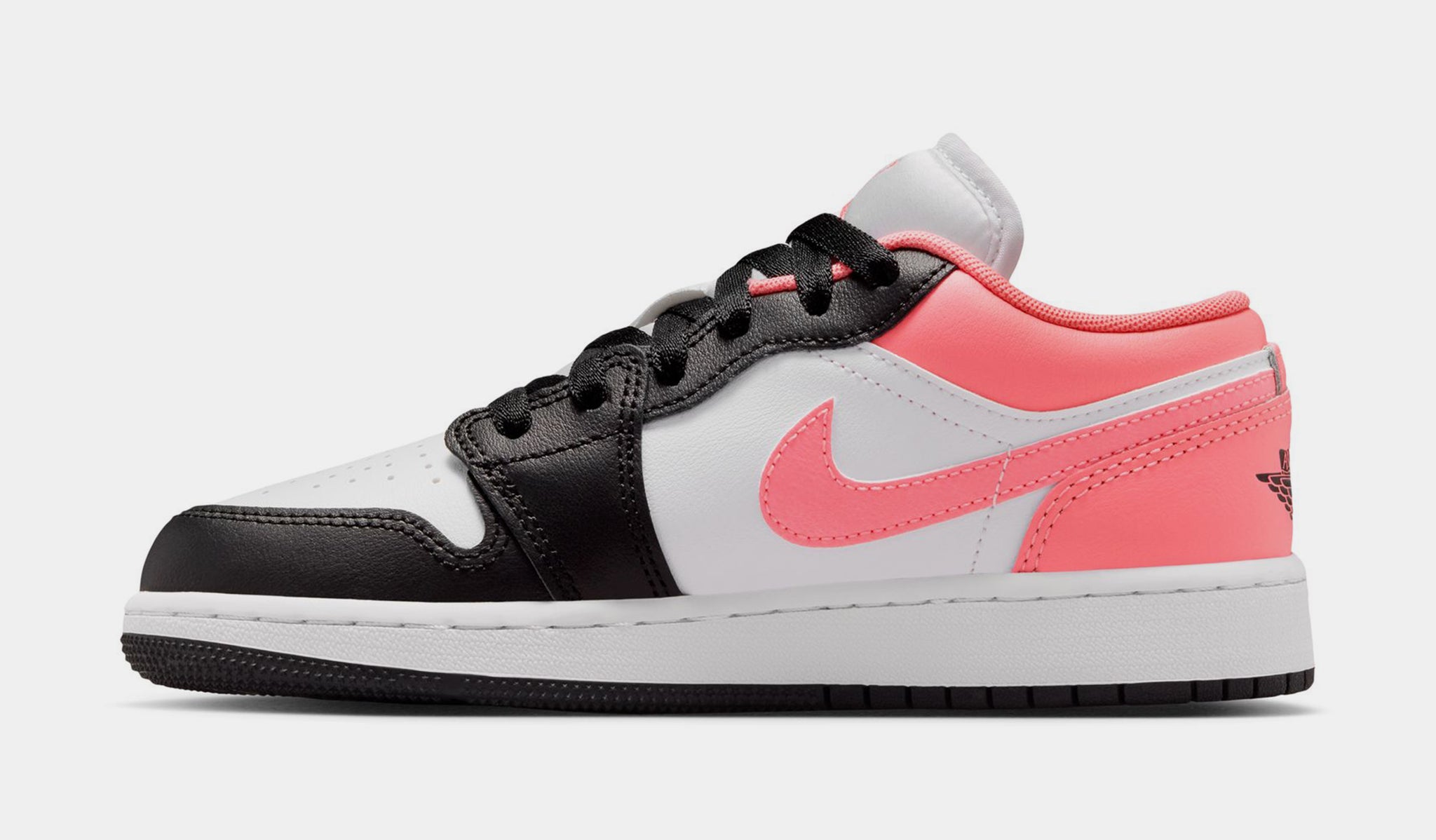 Jordan Air Jordan 1 Low Grade School Lifestyle Shoes Black 