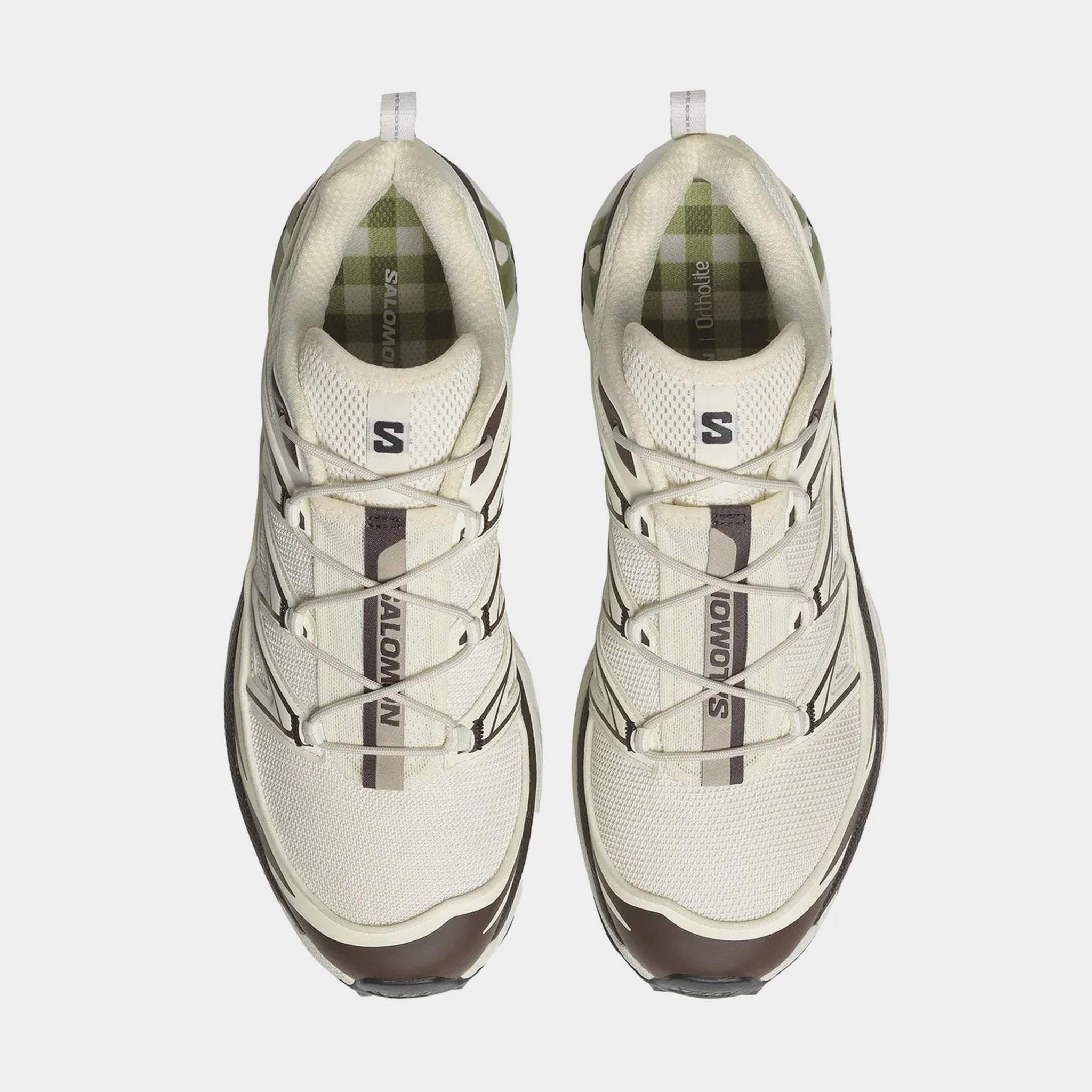 Salomon XT 6 Expanse Mens Running Shoes Vanilla Ice Black Coffee