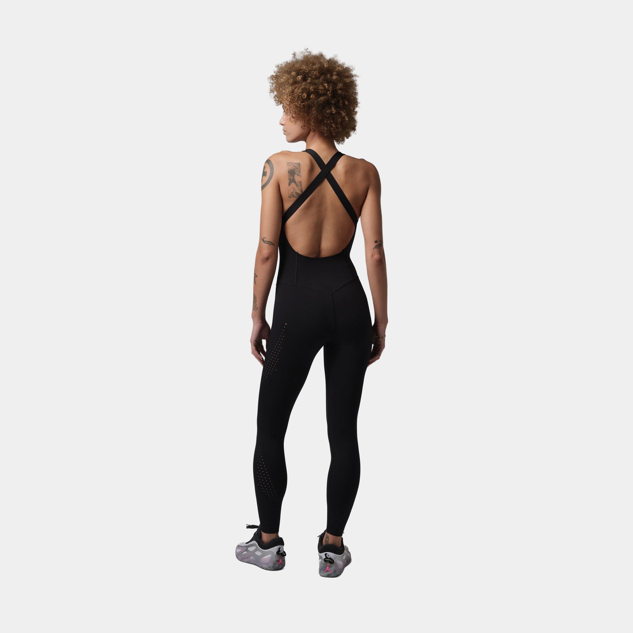 Jordan Sport Flightweight Womens Jumpsuit Black IF2363-010 – Shoe