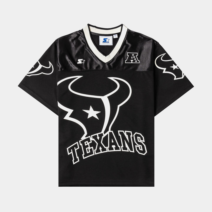 Starter NFL Houston Oilers Mens Jersey Black Cream 6S5LBJ96-OIL