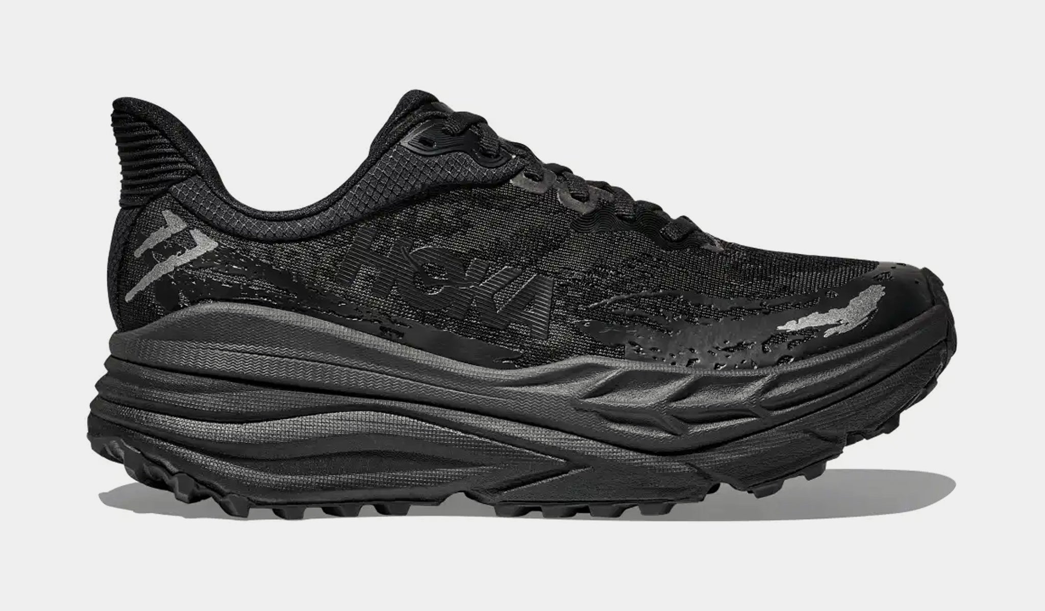 Hoka One One Mens Stinson Lite Black/Red Trail Running Shoes size 10 HOKA Stinson One7 | Pepper/night Sky | SVD USA main image 2