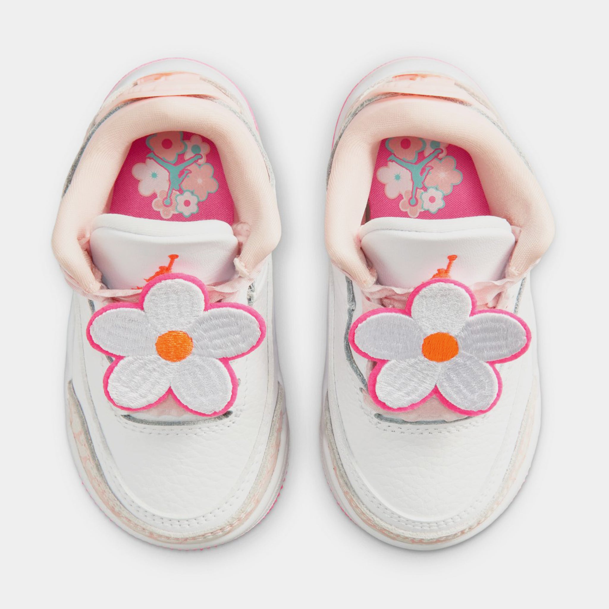 Spring Flower Air Jordan Air Jordan 3 Retro Spring Flower Infant Toddler Lifestyle Shoes ...
