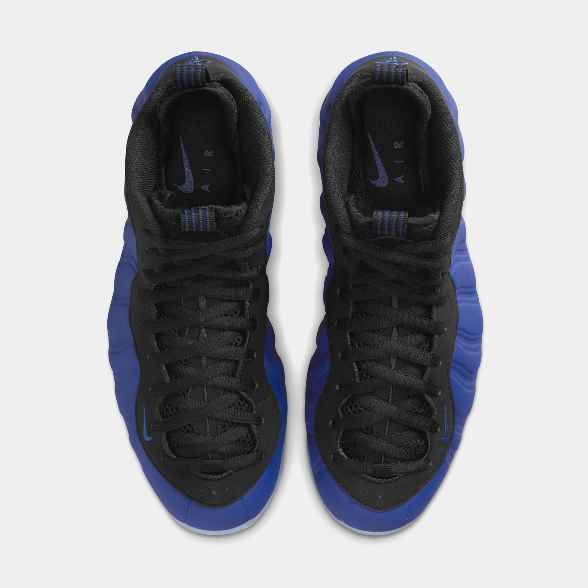 nike foamposite black game royal
