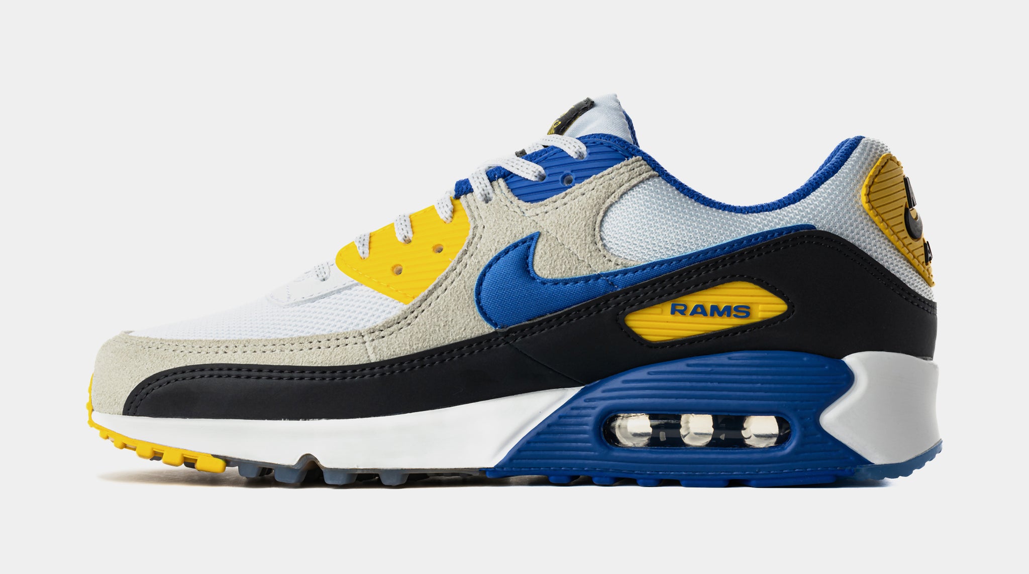 Max 90 Originals White And Yellow A-i-r Sneakers Nike Air Max 90