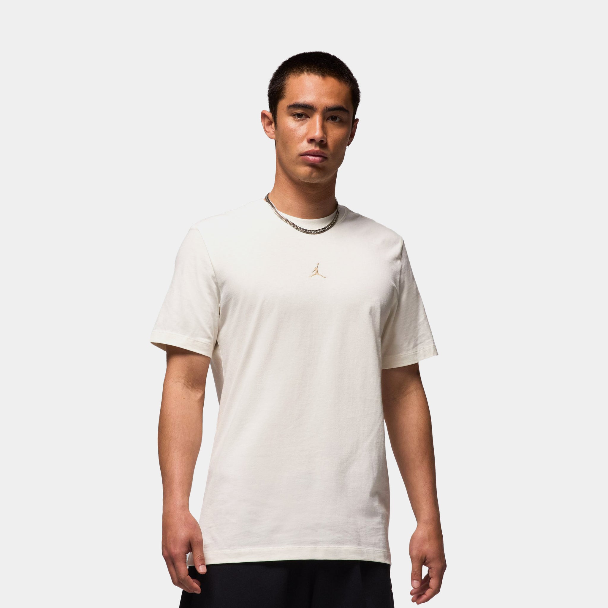 AYA Jordan Flight Essentials Vintage AJ1 Mens Short Sleeve Shirt Sail