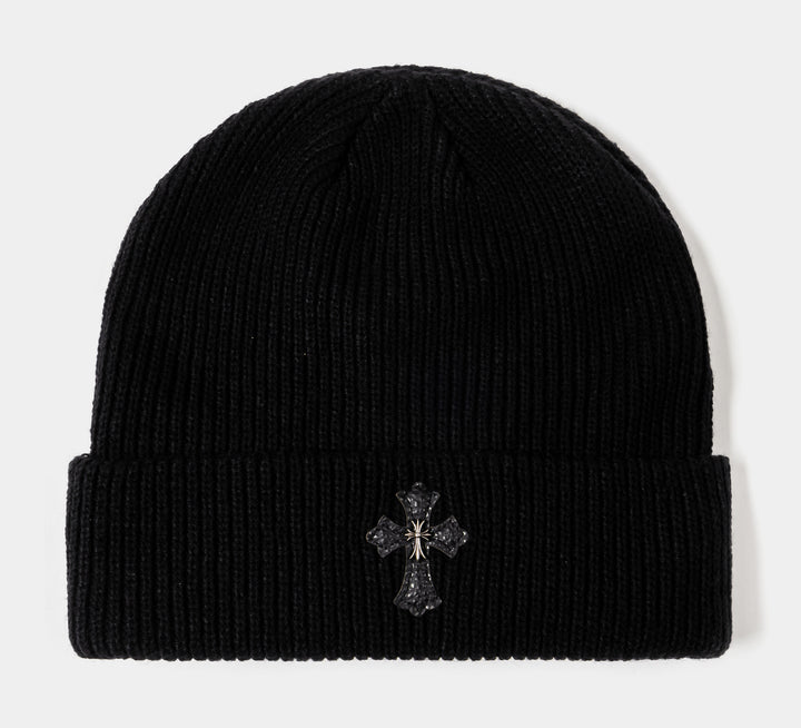 CTHDRL Saint Beanie Mens Hat Black White CTHDRLBN402 – Shoe Palace