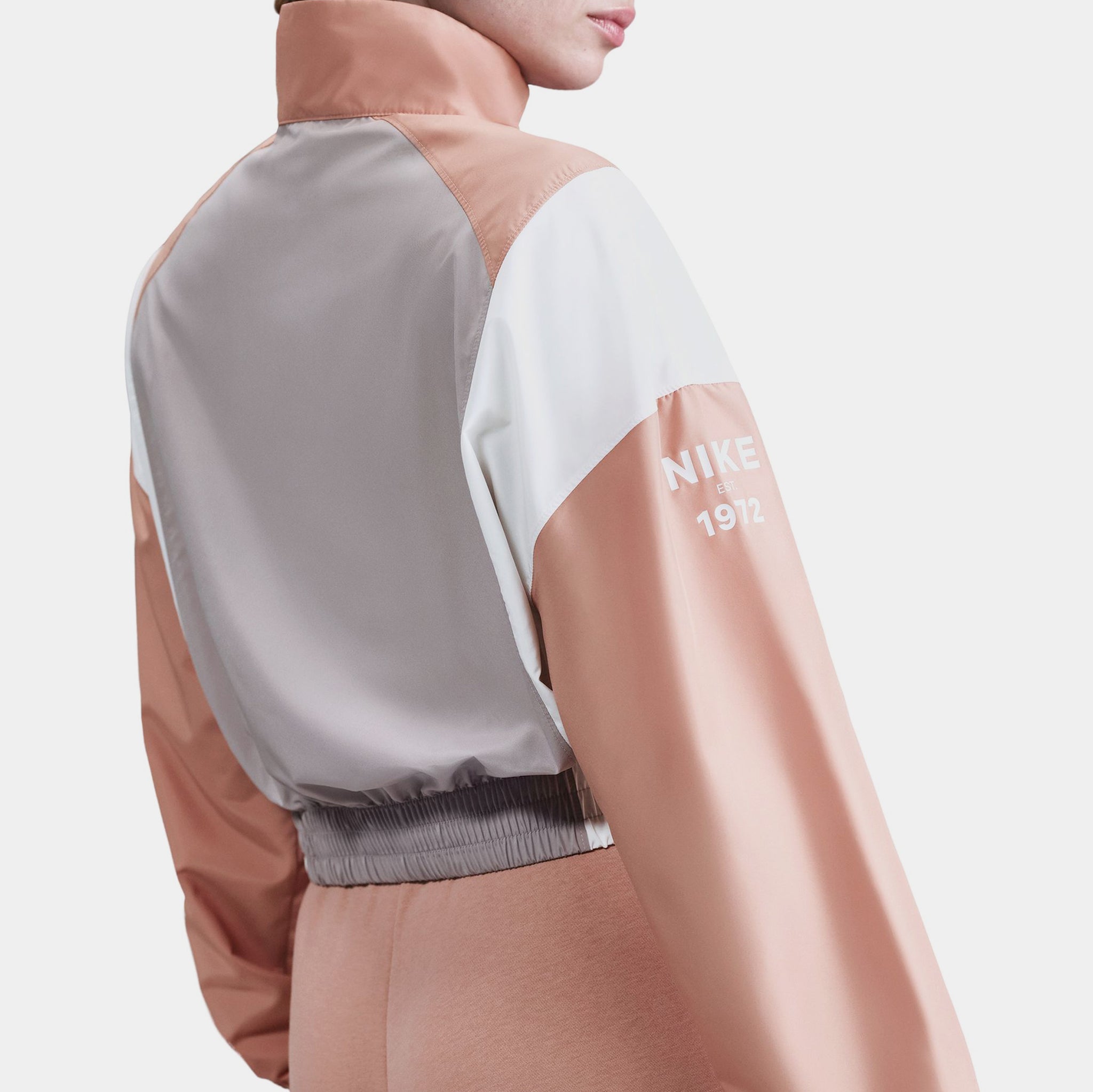 nike rose gold jacket