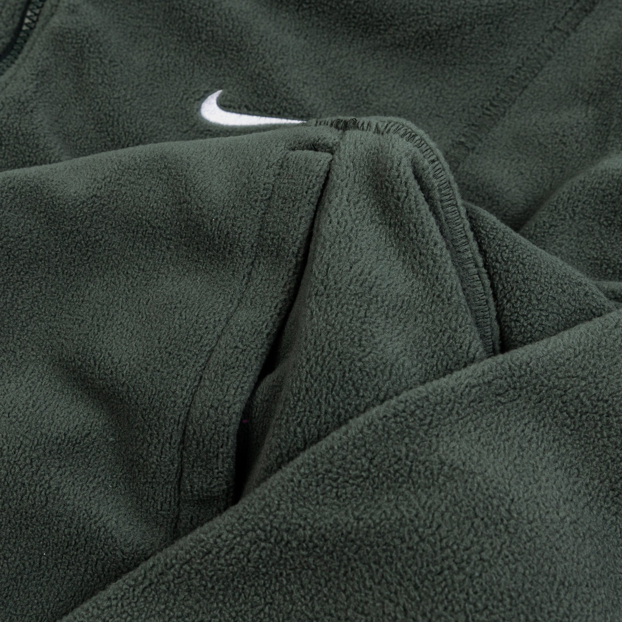 Nike Therma Fit Oversized Fleece Half Zip Womens Jacket Vintage 