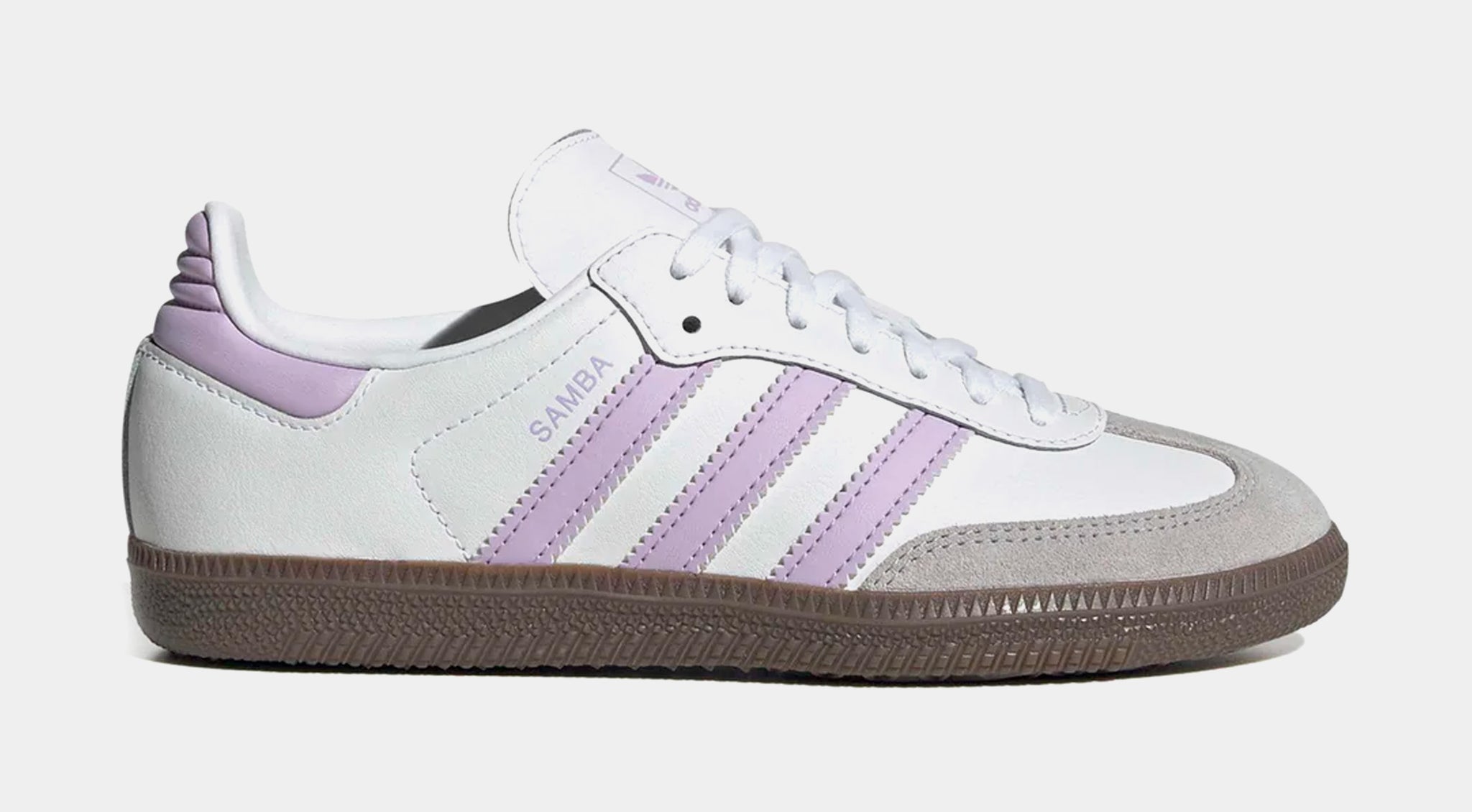 adidas Originals Samba - Boys' Grade School - White/Powder Plum